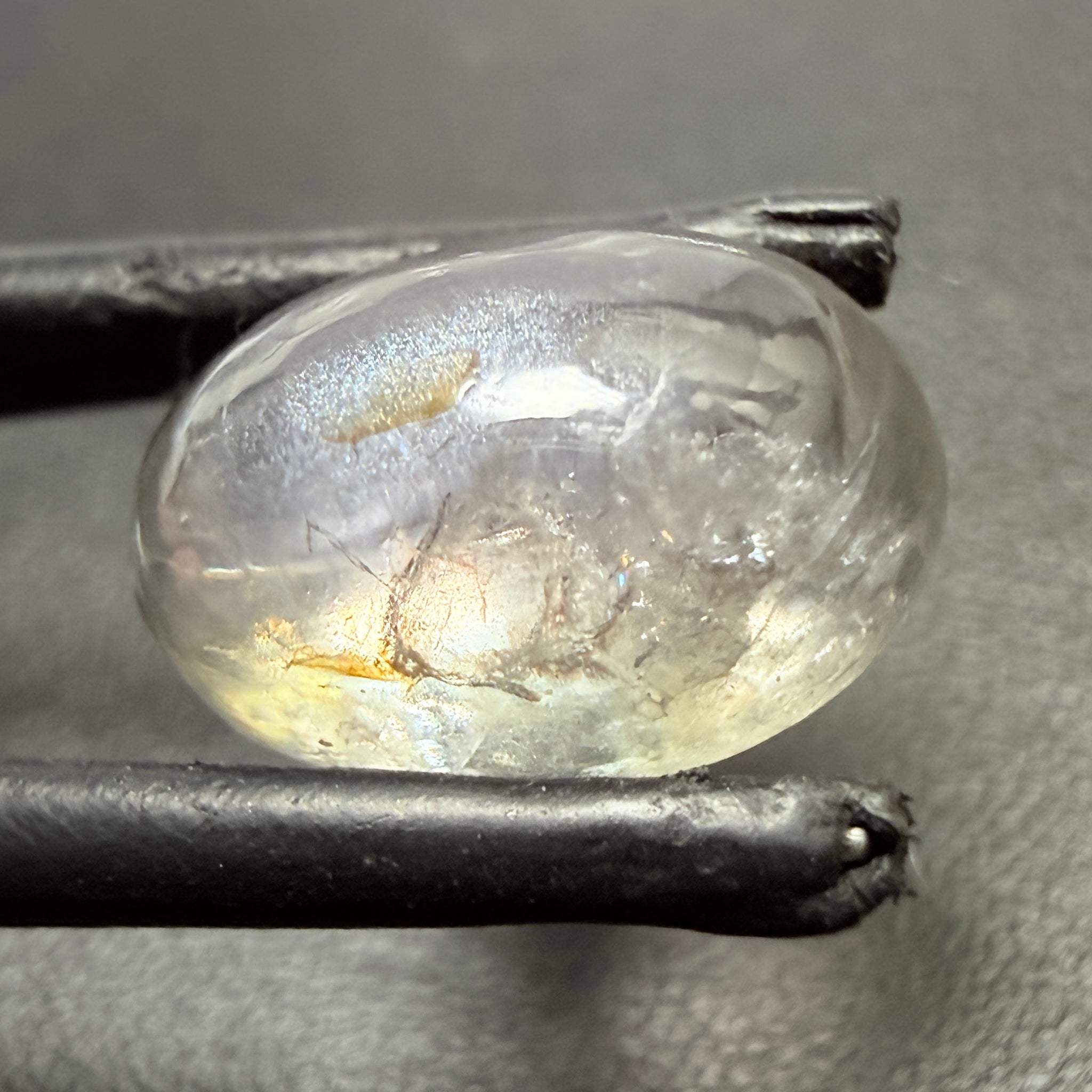 Sapphire Cabochon, 6.30ct, Umba Valley, Tanzania, Untreated Unheated, 11.6x8x5.8mm