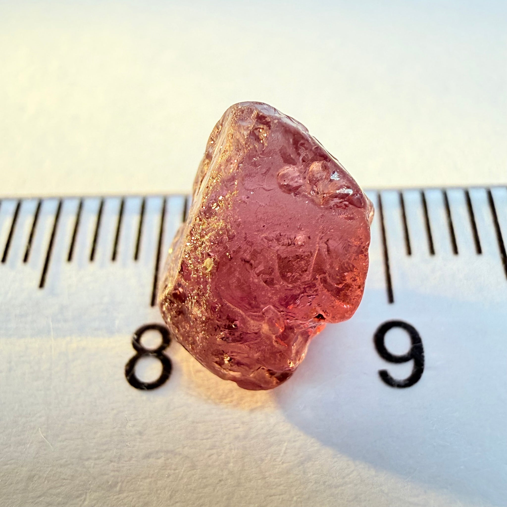 Colour Change Garnet, 4.47ct, Tanzania, Untreated Unheated, slight black crystal inclusions on the outer skin on one end, 1 ish mm into one side.  Rest vvs-if