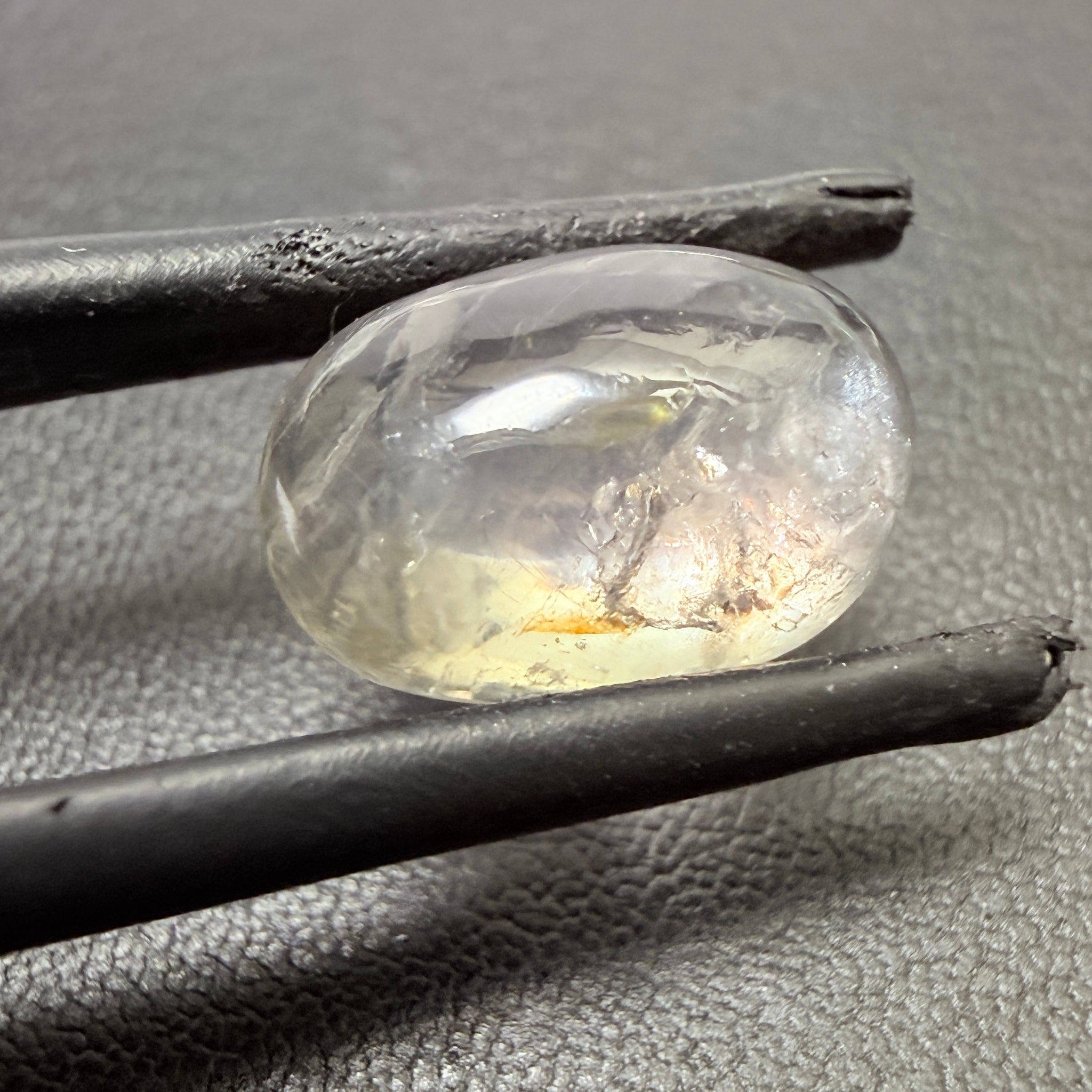 Sapphire Cabochon, 6.30ct, Umba Valley, Tanzania, Untreated Unheated, 11.6x8x5.8mm