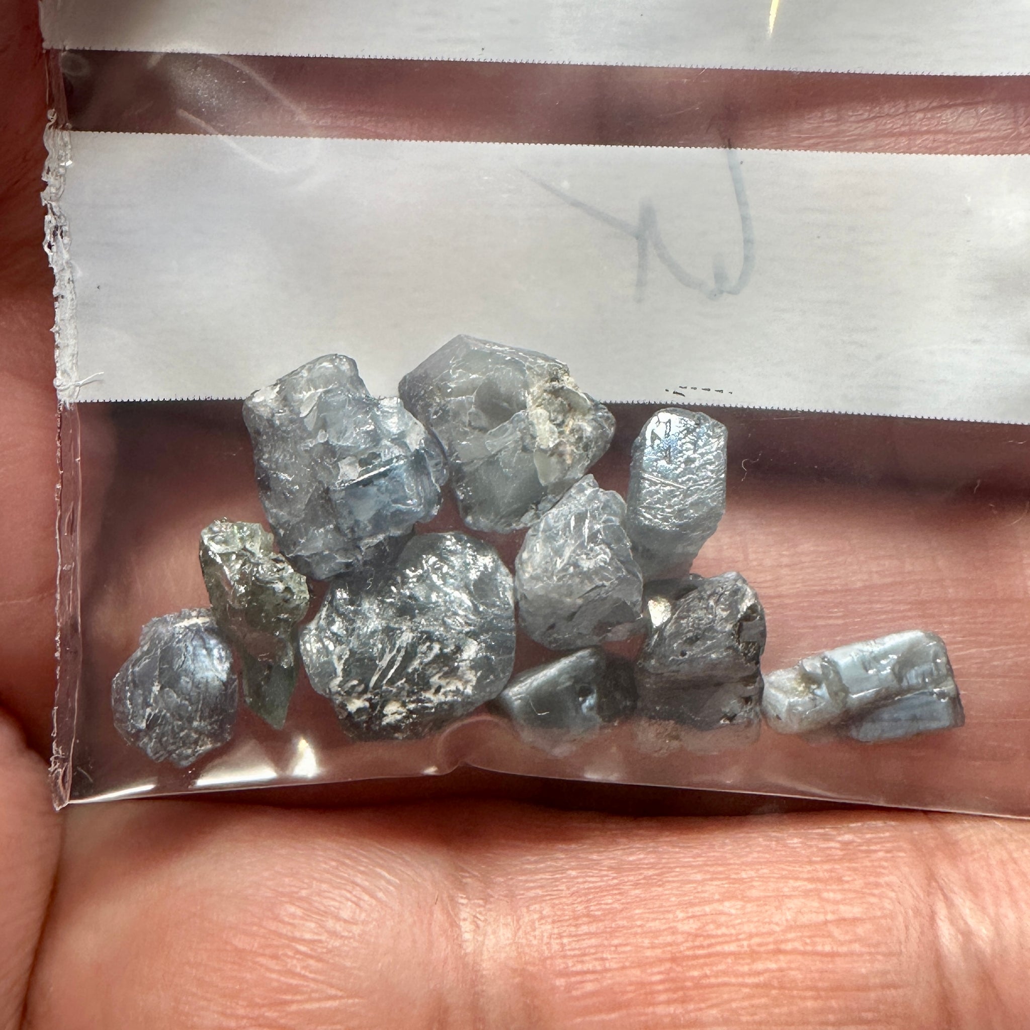 Alexandrite lot, 13.57ct, Tanzania, Untreated Unheated, good for inlay