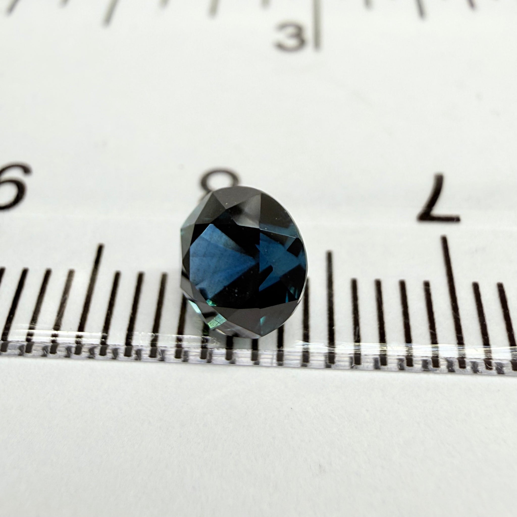 Teal Sapphire, 1.04ct, Kenya, Untreated Unheated