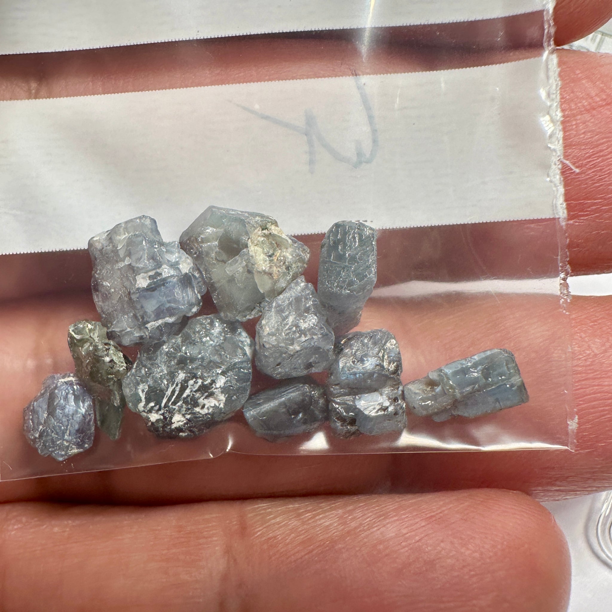 Alexandrite lot, 13.57ct, Tanzania, Untreated Unheated, good for inlay