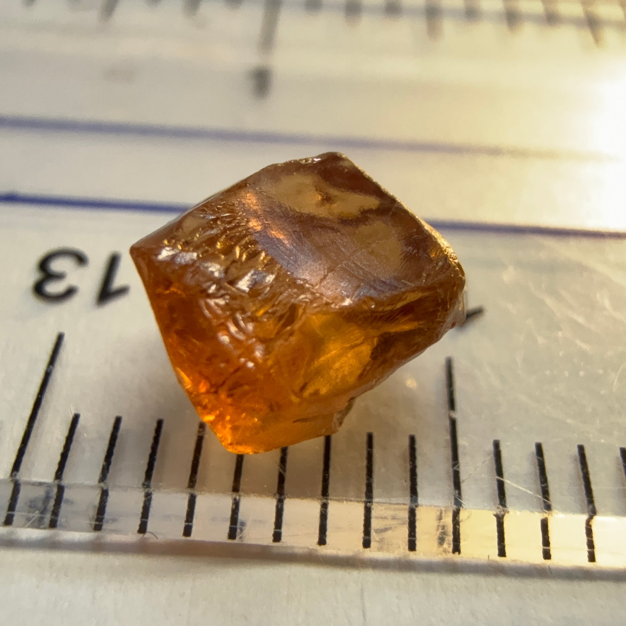 Malaya Garnet, 2.21ct, Tanzania, Untreated Unheated, vvs-if