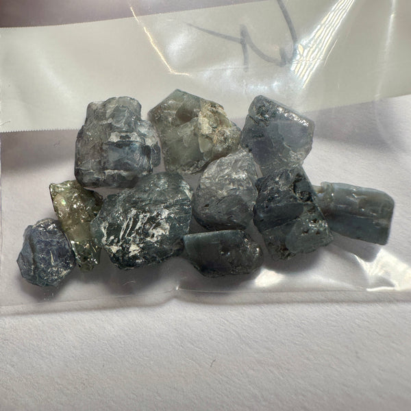 Alexandrite lot, 13.57ct, Tanzania, Untreated Unheated, good for inlay