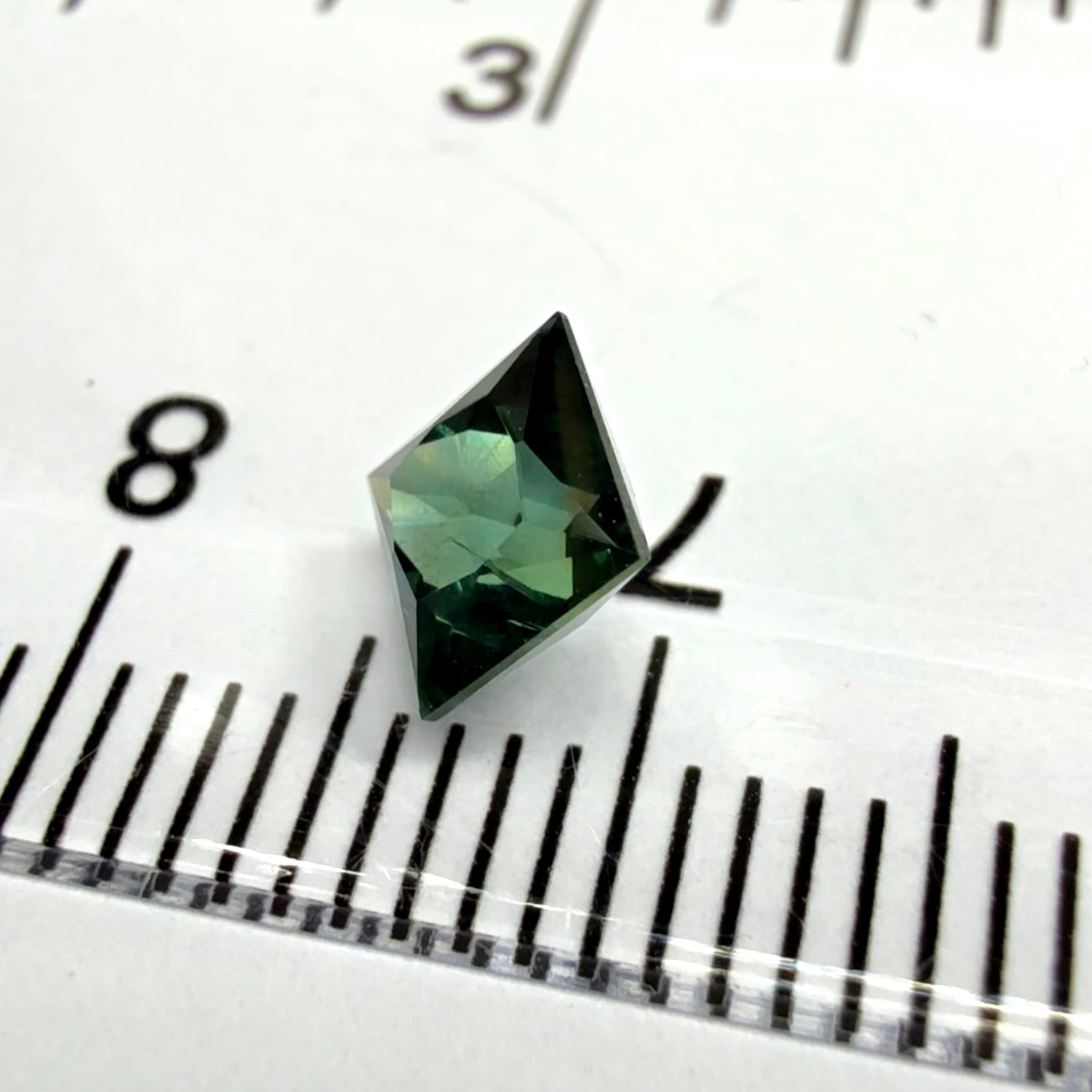 Teal Sapphire, 0.93ct, Kenya, Untreated Unheated