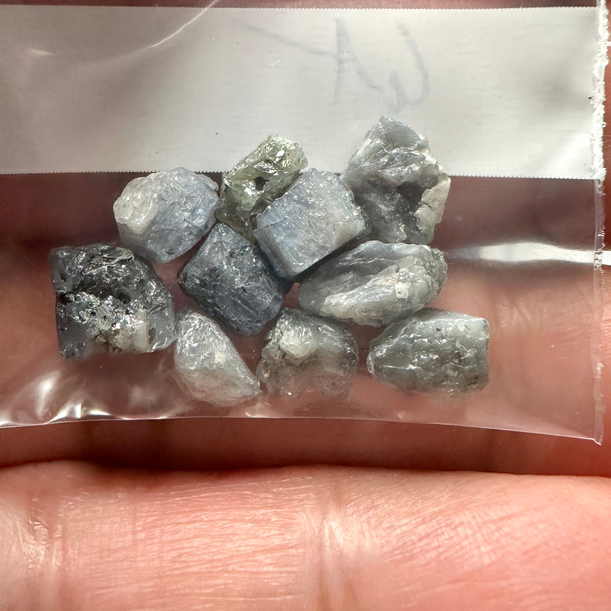 Alexandrite lot, 14.46ct, Tanzania, Untreated Unheated, good for inlay