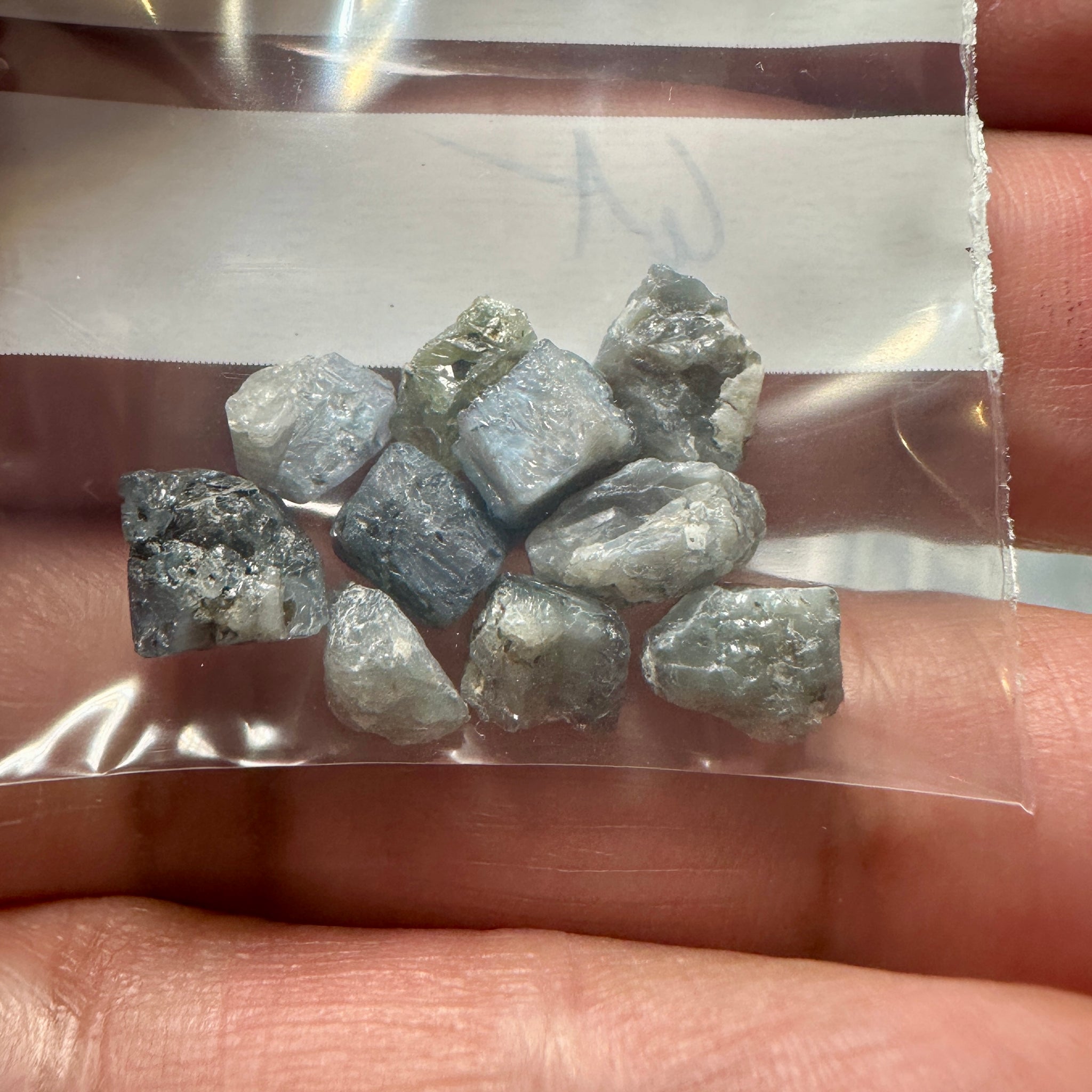 Alexandrite lot, 14.46ct, Tanzania, Untreated Unheated, good for inlay