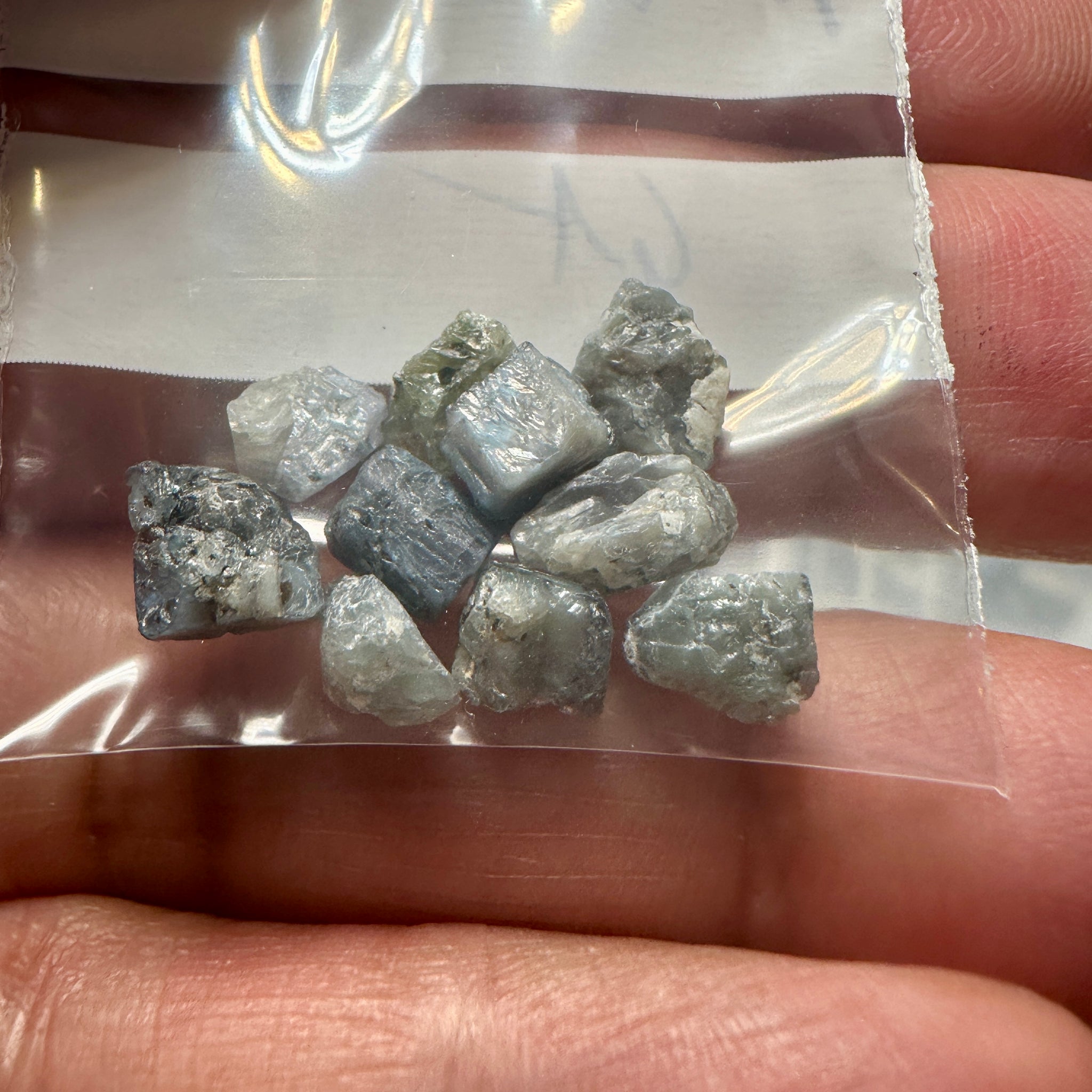 Alexandrite lot, 14.46ct, Tanzania, Untreated Unheated, good for inlay