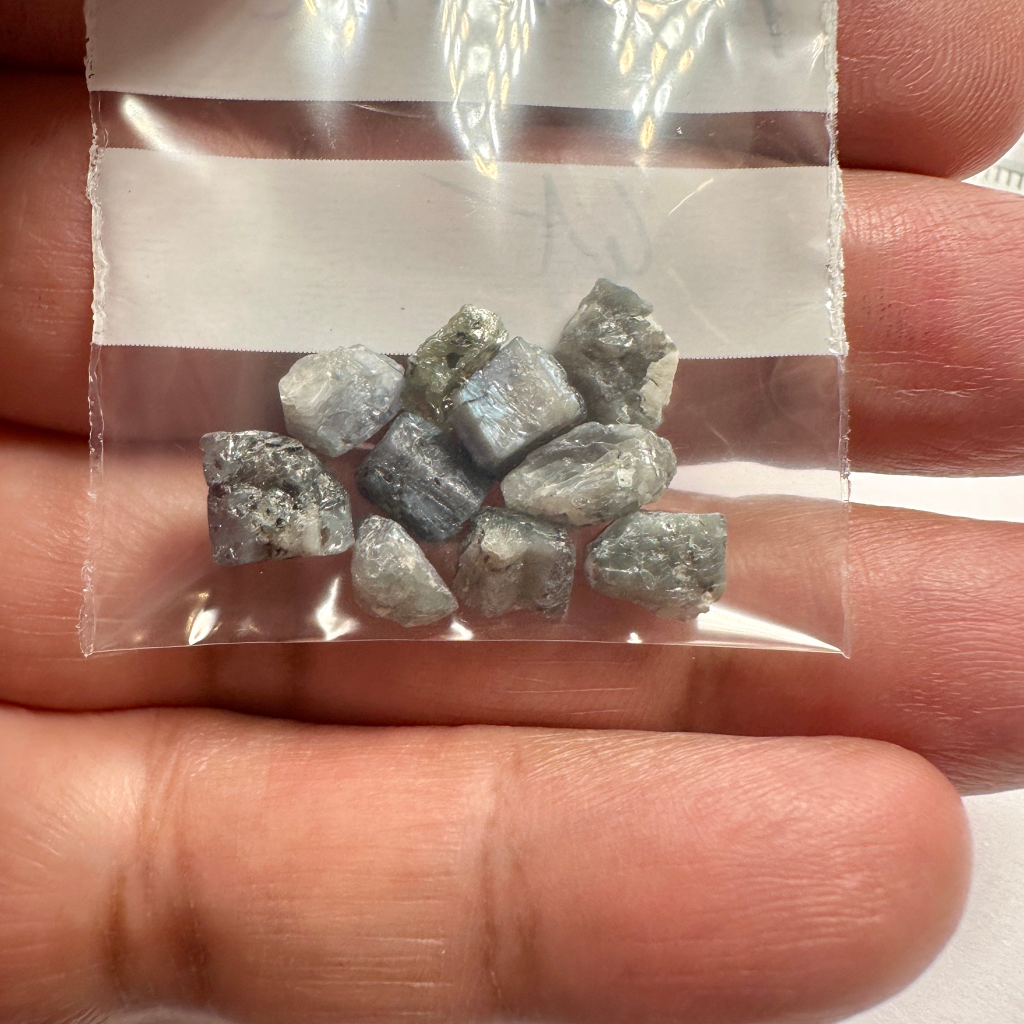 Alexandrite lot, 14.46ct, Tanzania, Untreated Unheated, good for inlay