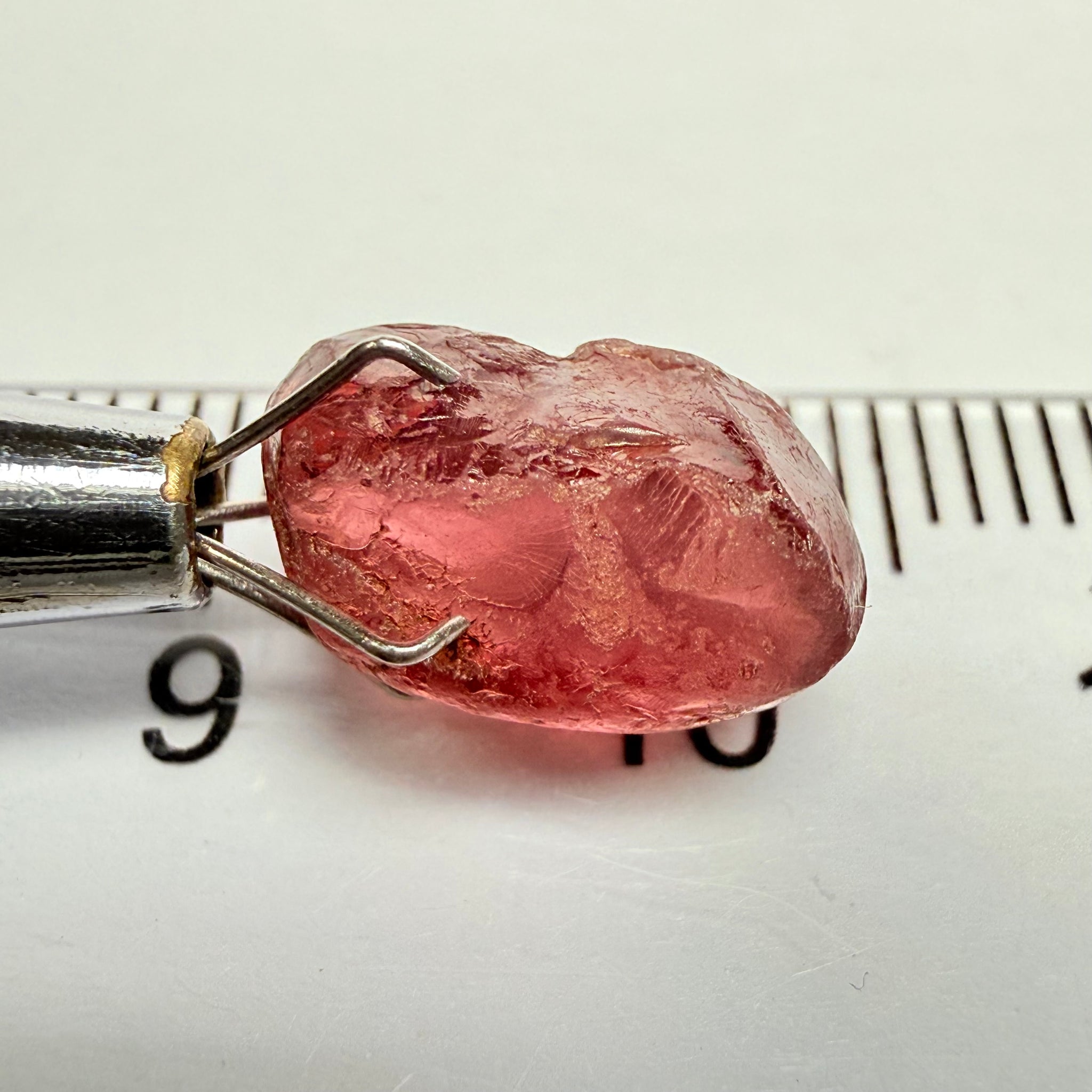 Lindi Garnet, 5.06ct, Lindi, Tanzania, Untreated Unheated, no inclusions, just a little silk inside