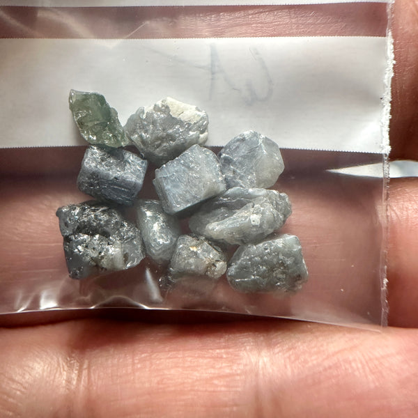 Alexandrite lot, 14.46ct, Tanzania, Untreated Unheated, good for inlay