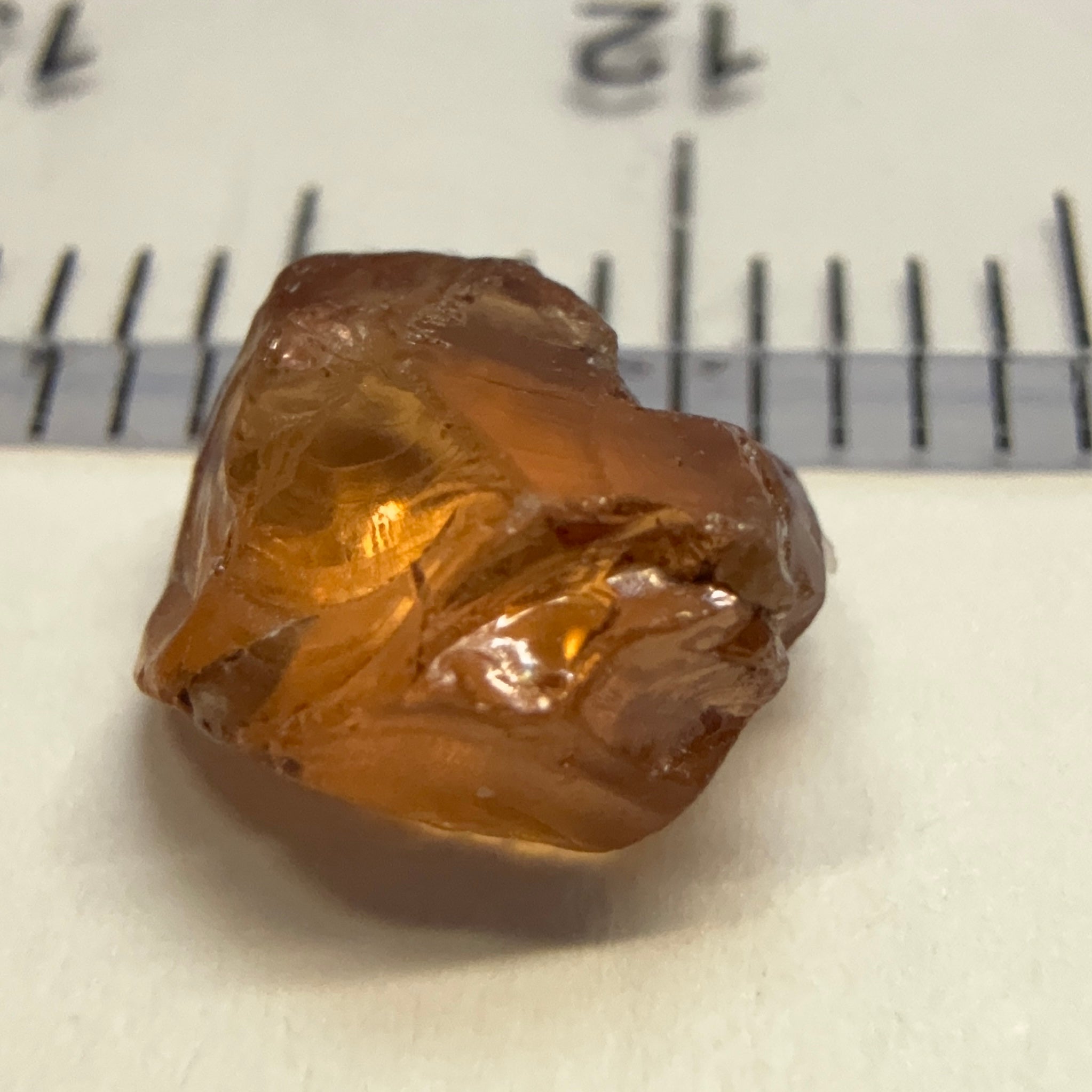 Malaya Garnet, 2.21ct, Tanzania, Untreated Unheated, vvs-if