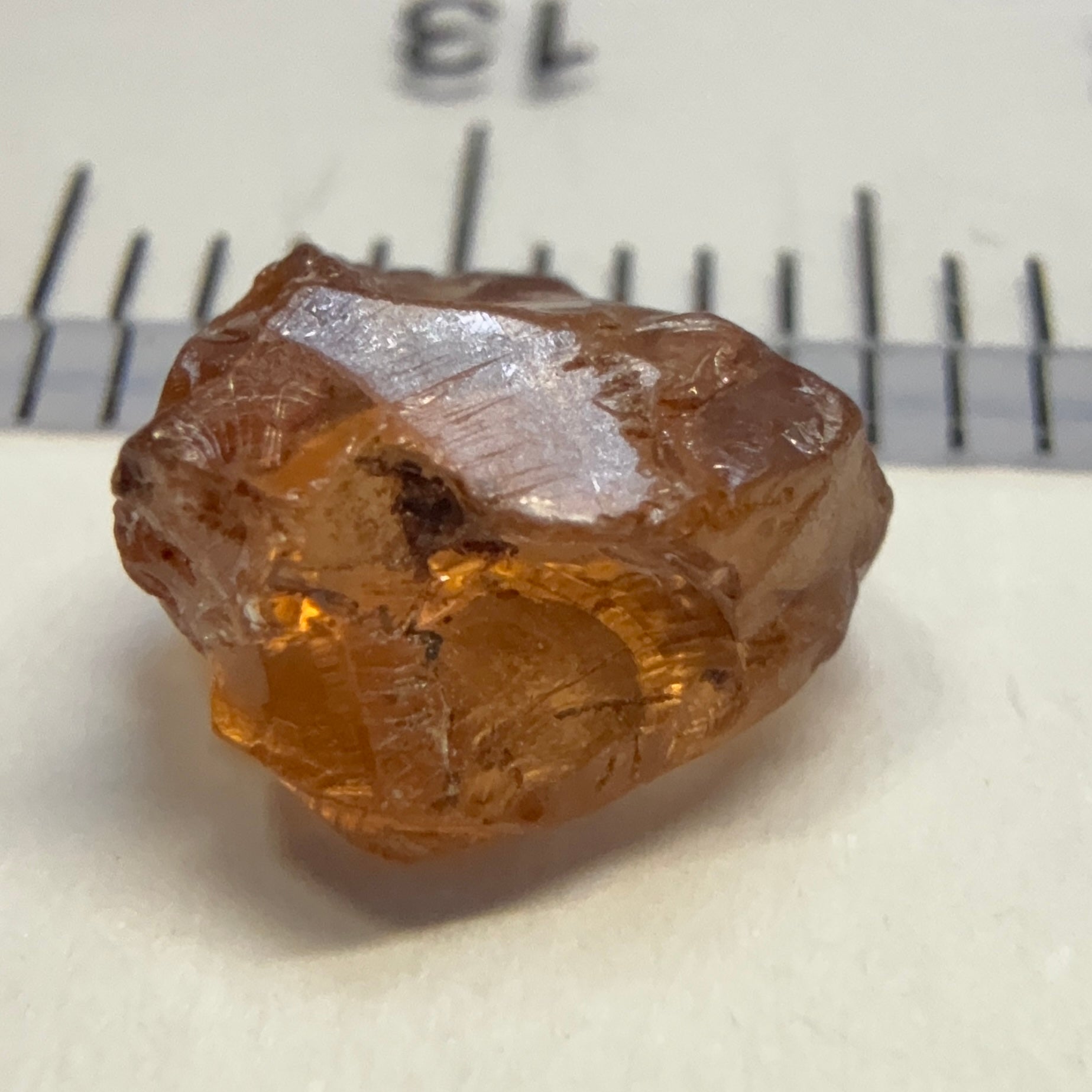 Malaya Garnet, 2.21ct, Tanzania, Untreated Unheated, vvs-if