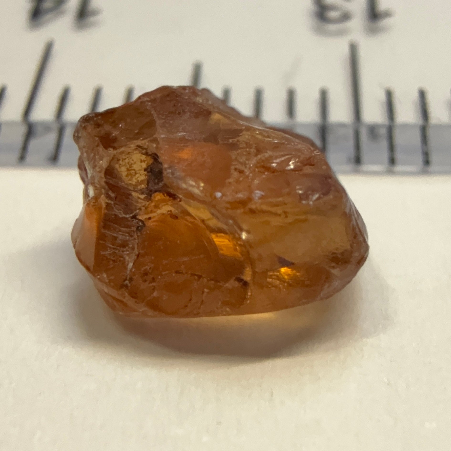 Malaya Garnet, 2.21ct, Tanzania, Untreated Unheated, vvs-if