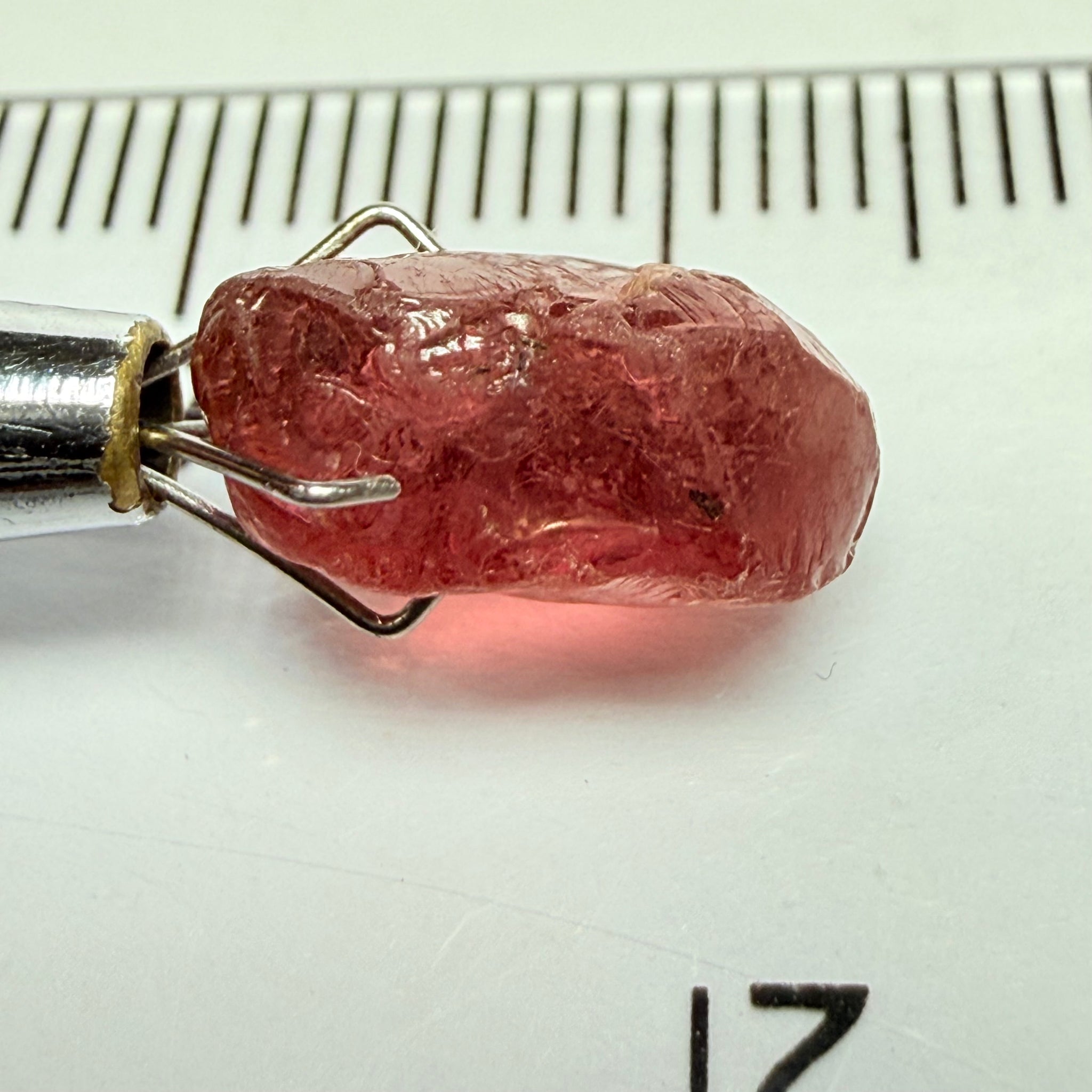 Lindi Garnet, 5.06ct, Lindi, Tanzania, Untreated Unheated, no inclusions, just a little silk inside