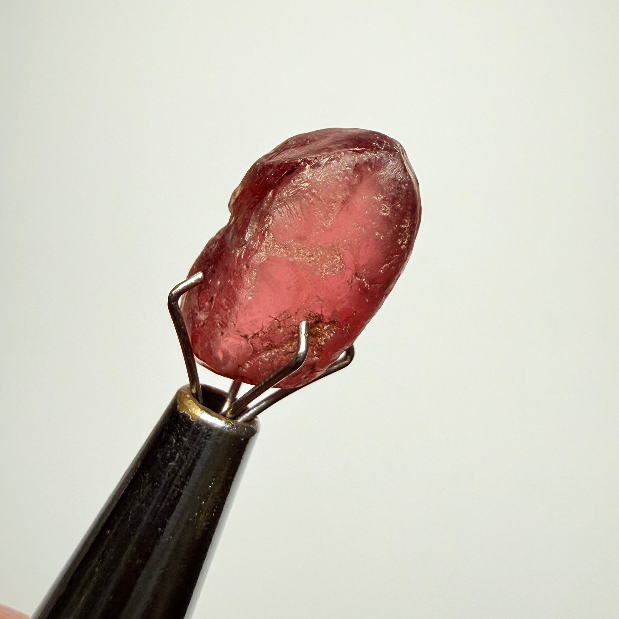 Lindi Garnet, 5.06ct, Lindi, Tanzania, Untreated Unheated, no inclusions, just a little silk inside