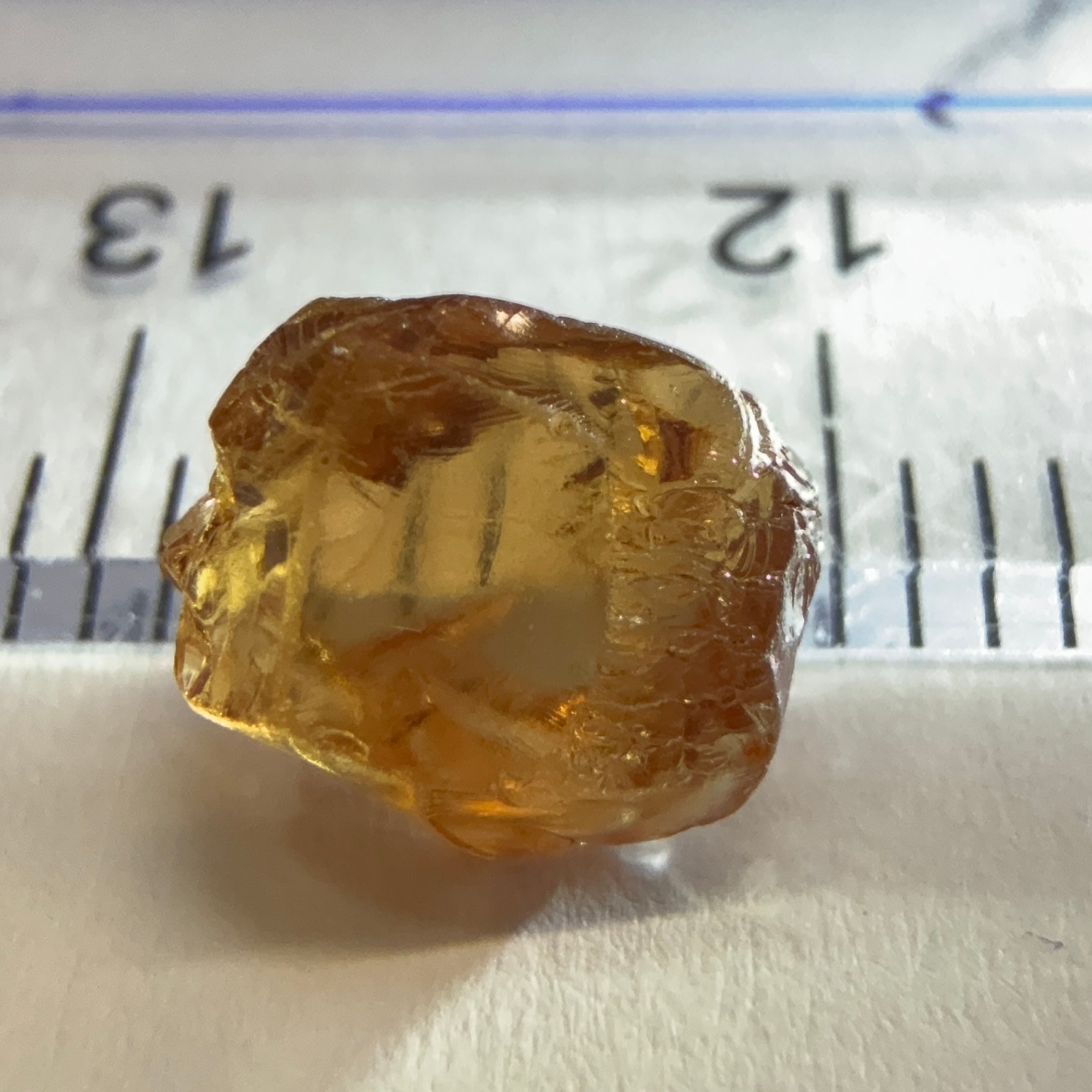 Malaya Garnet, 2.21ct, Tanzania, Untreated Unheated, vvs-if