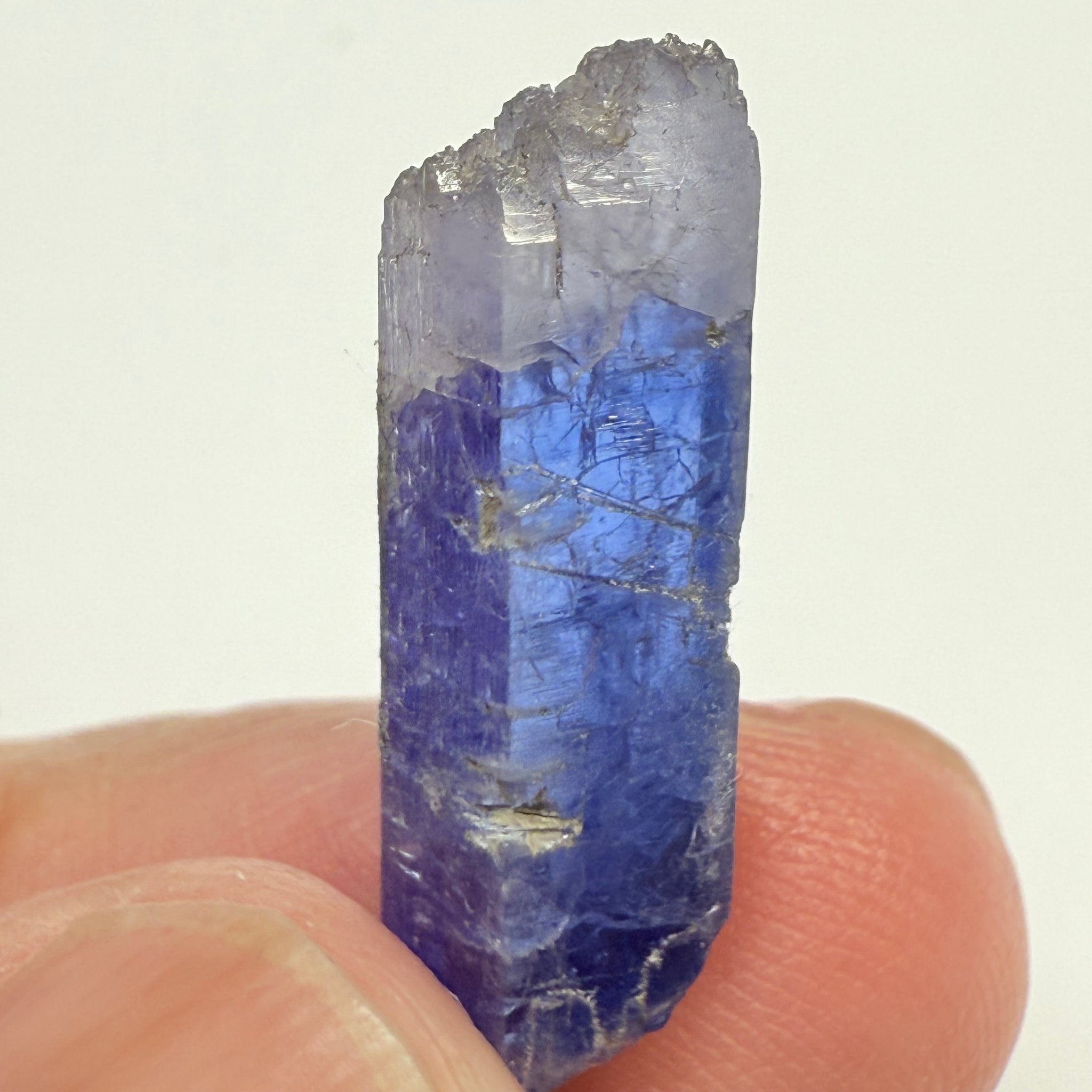 Tanzanite Crystal, 10.30ct, Merelani, Tanzania, Gently Heated