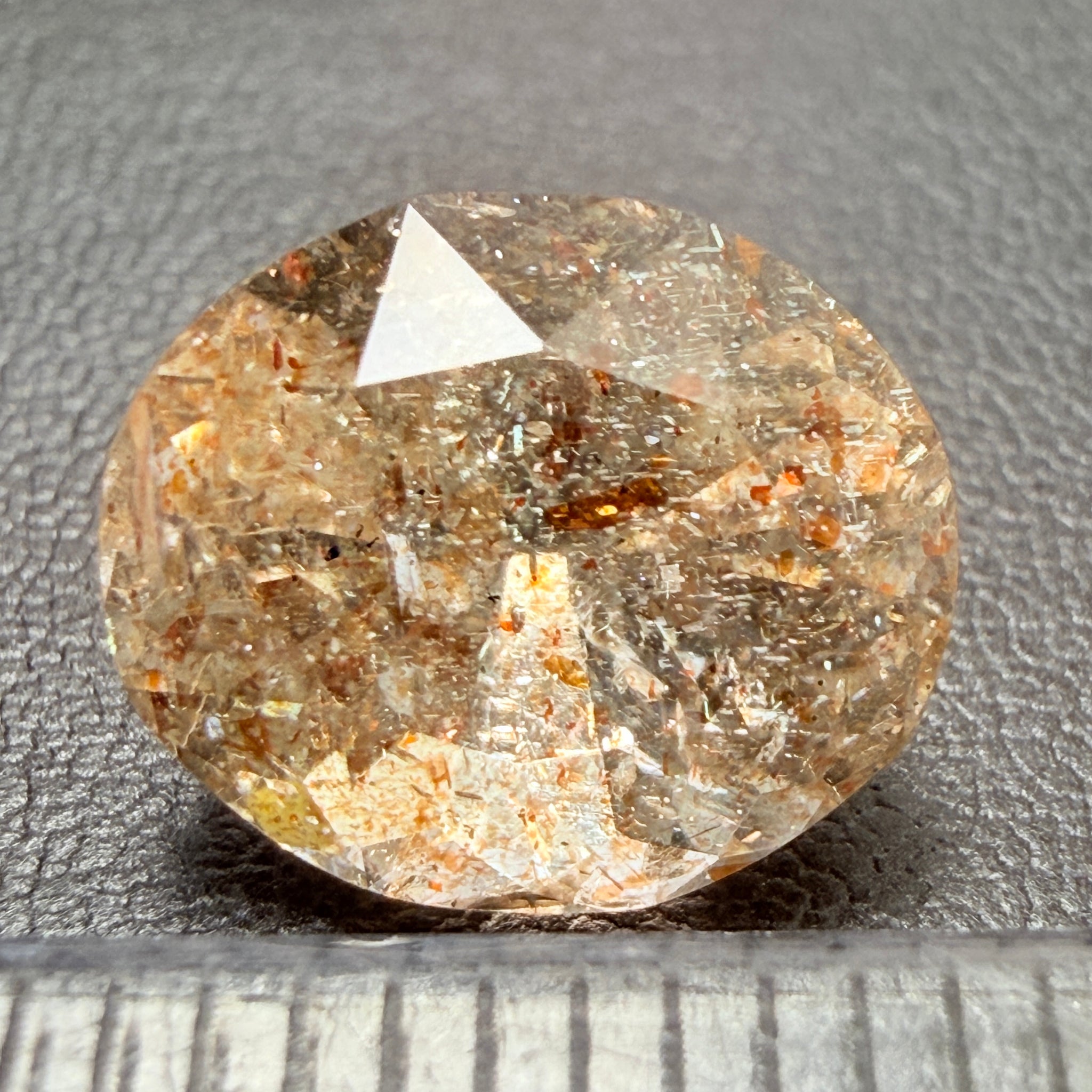 Confetti Sunstone, 2.95ct, Tanzania, Untreated Unheated