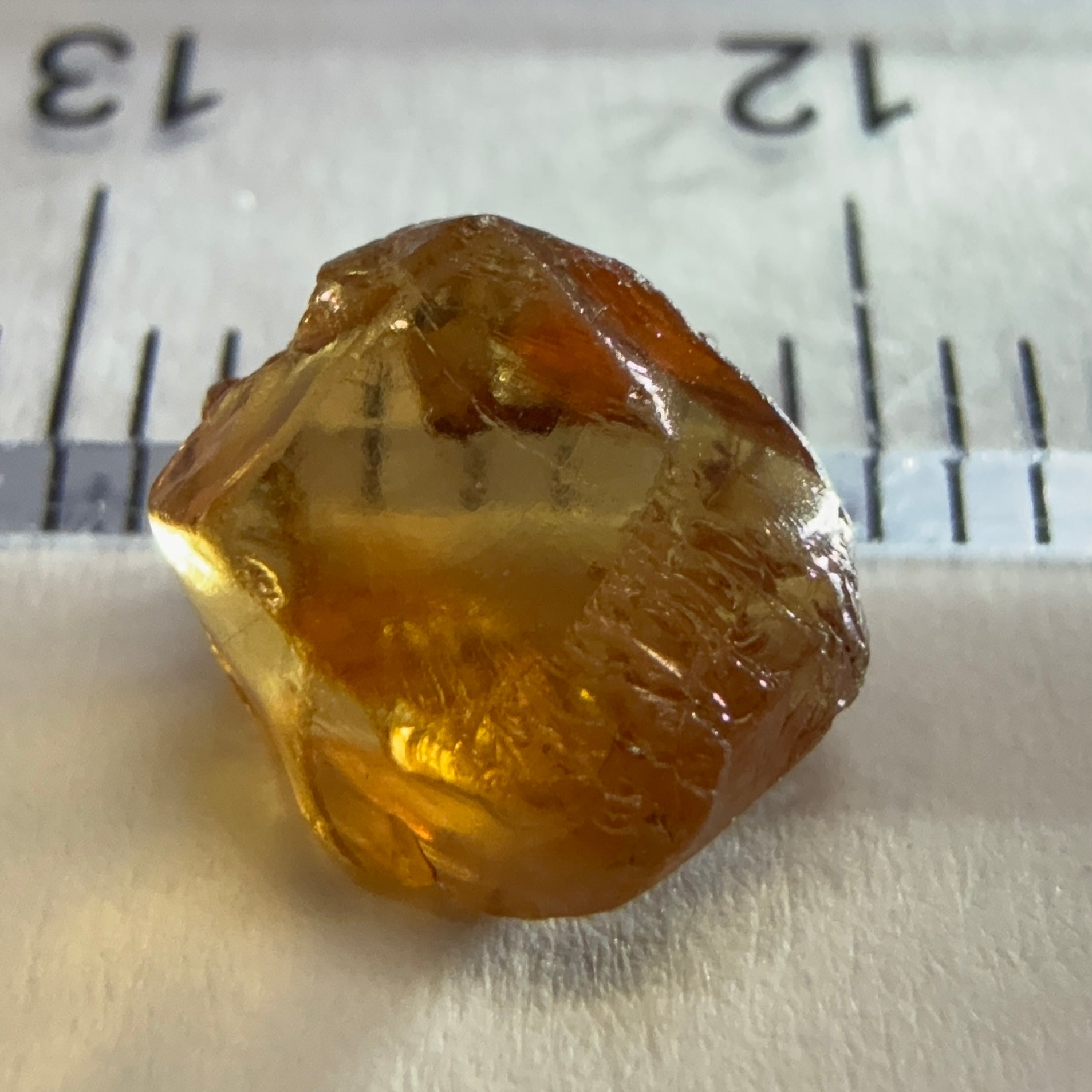 Malaya Garnet, 2.21ct, Tanzania, Untreated Unheated, vvs-if