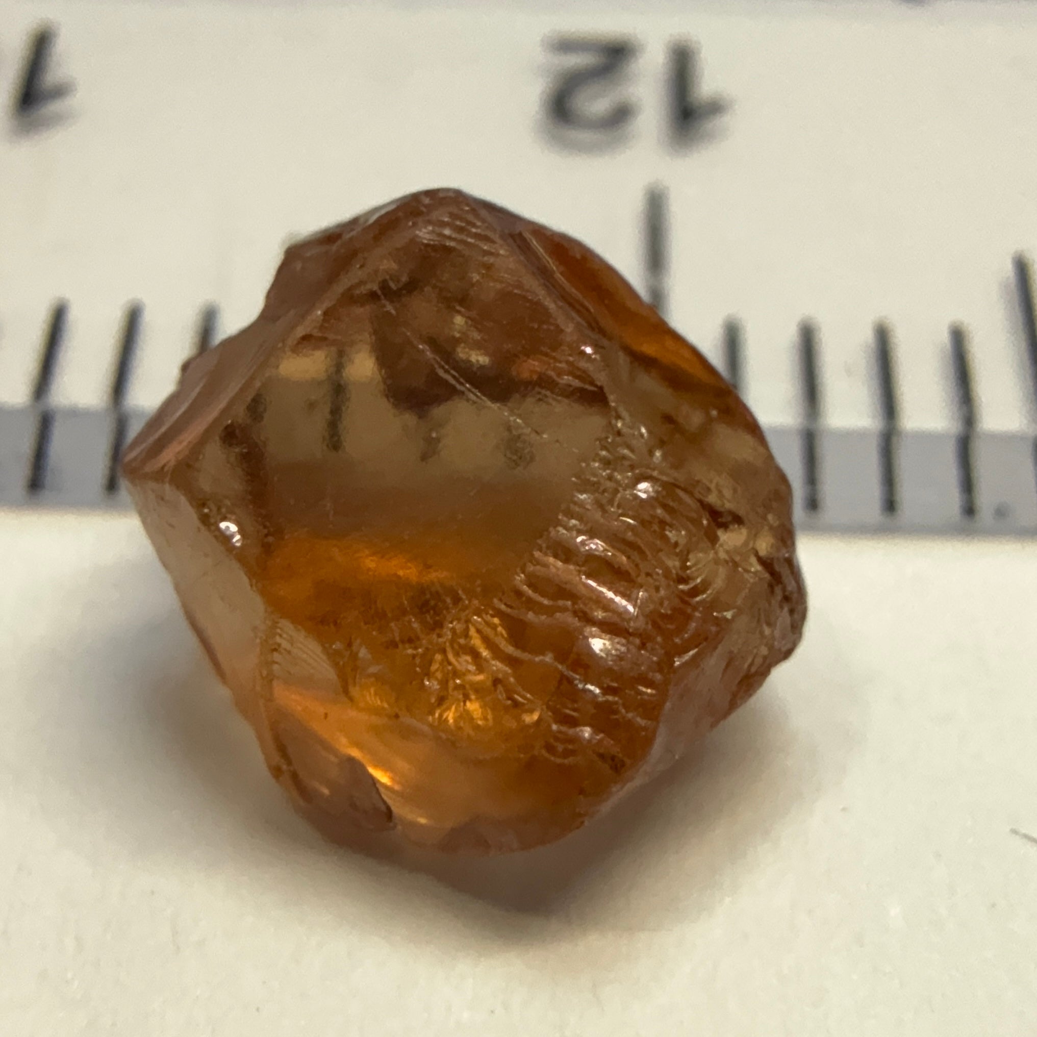 Malaya Garnet, 2.21ct, Tanzania, Untreated Unheated, vvs-if