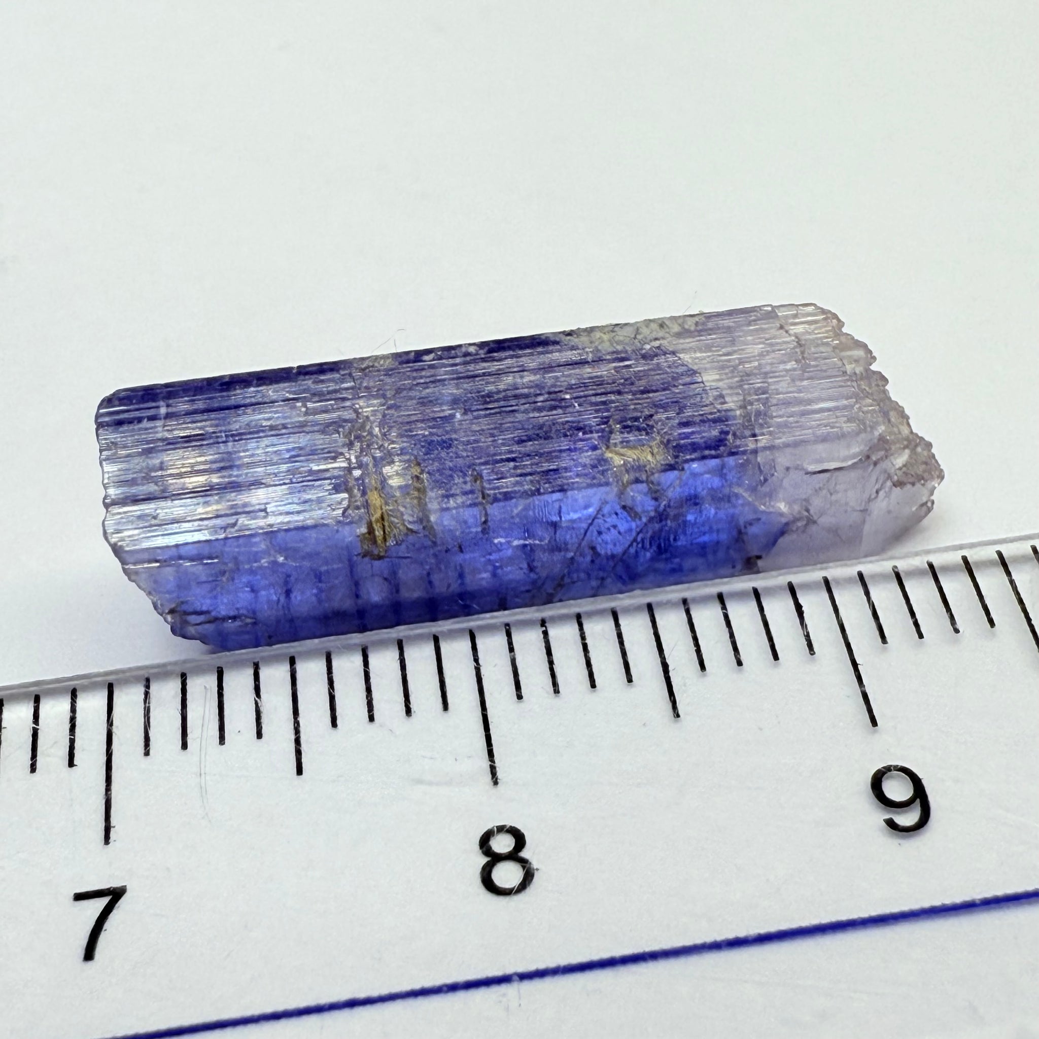 Tanzanite Crystal, 10.30ct, Merelani, Tanzania, Gently Heated
