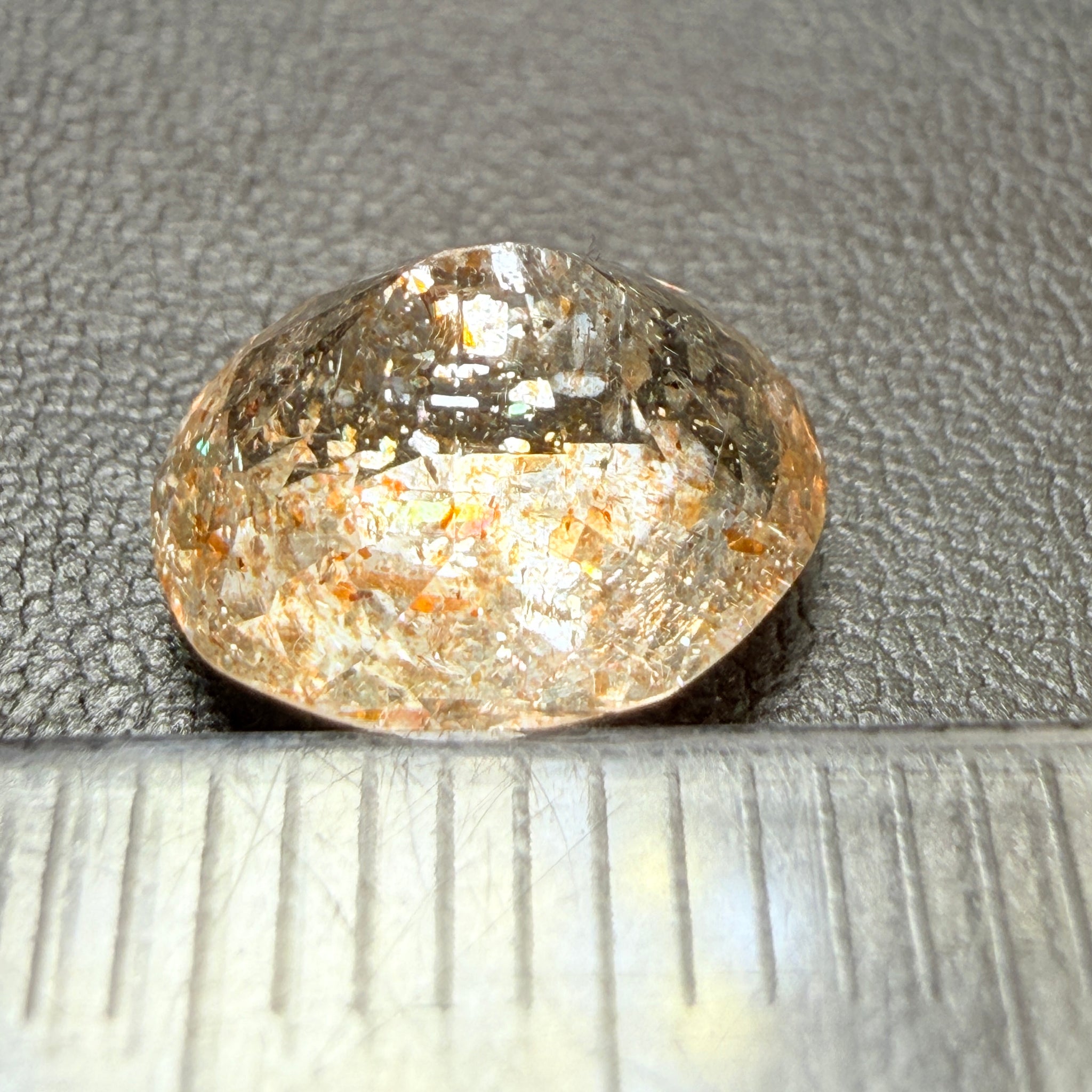 Confetti Sunstone, 2.95ct, Tanzania, Untreated Unheated