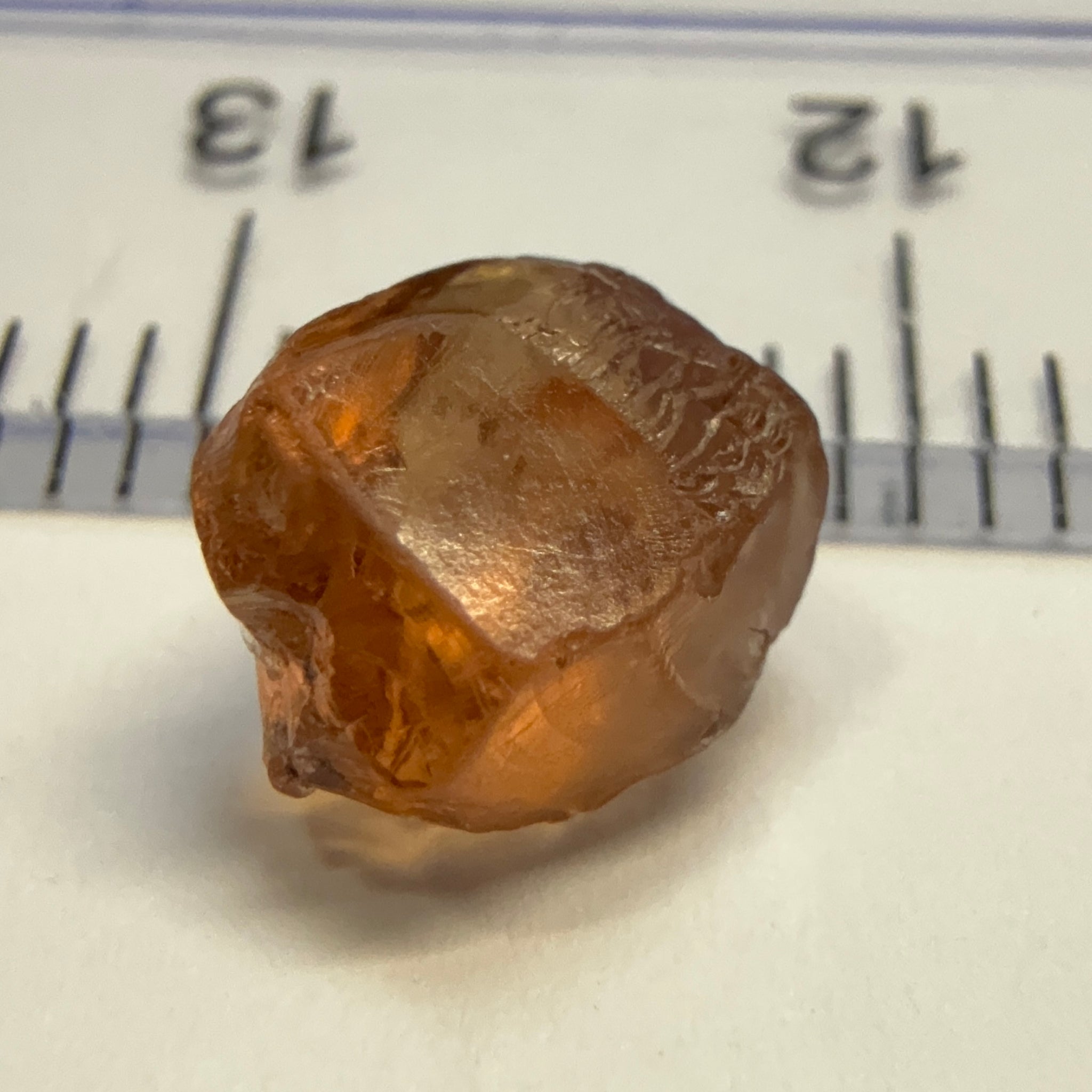 Malaya Garnet, 2.21ct, Tanzania, Untreated Unheated, vvs-if