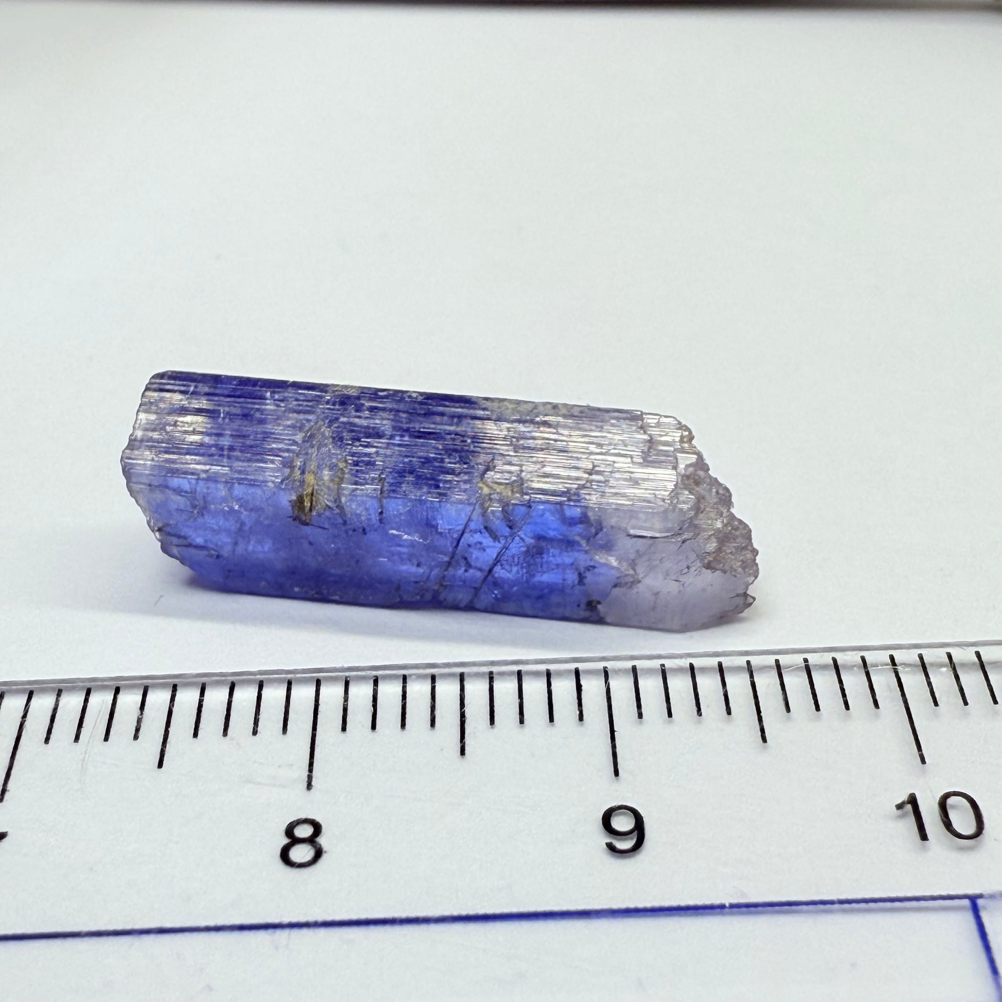 Tanzanite Crystal, 10.30ct, Merelani, Tanzania, Gently Heated
