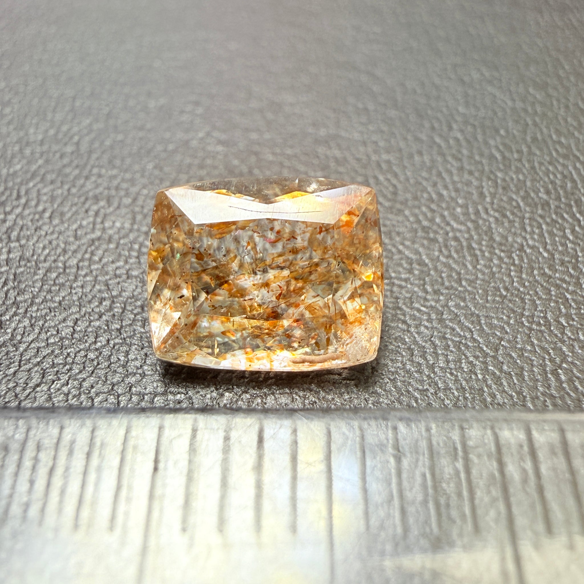 Confetti Sunstone, 1.47ct, Tanzania, Untreated Unheated
