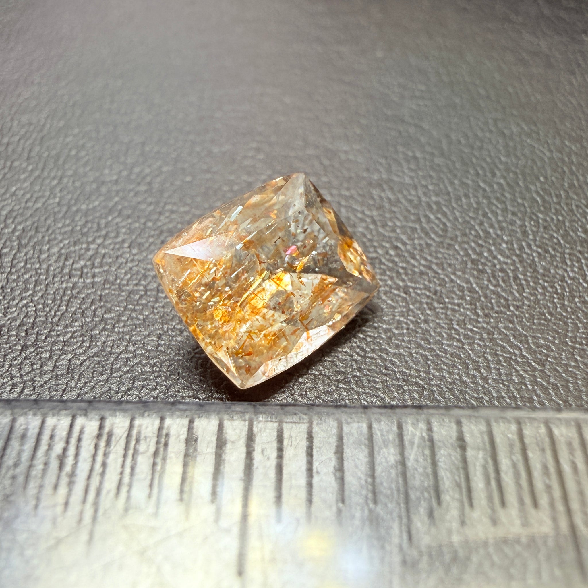 Confetti Sunstone, 1.47ct, Tanzania, Untreated Unheated