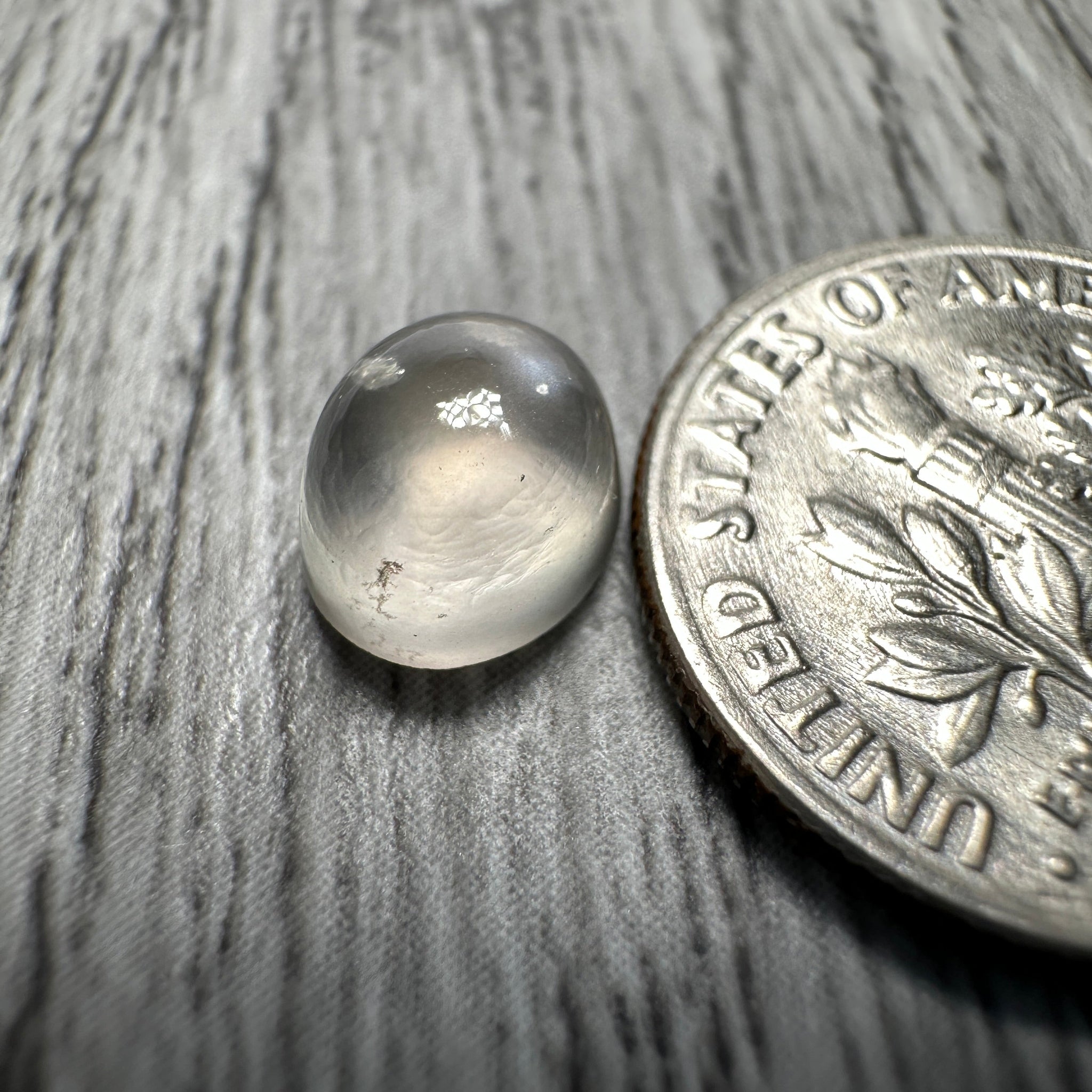 Sapphire Cabochon, 2.58ct, Umba Valley, Tanzania. Untreated Unheated. Very slight colour shift. Can be used as is or facet it into a cut stone.