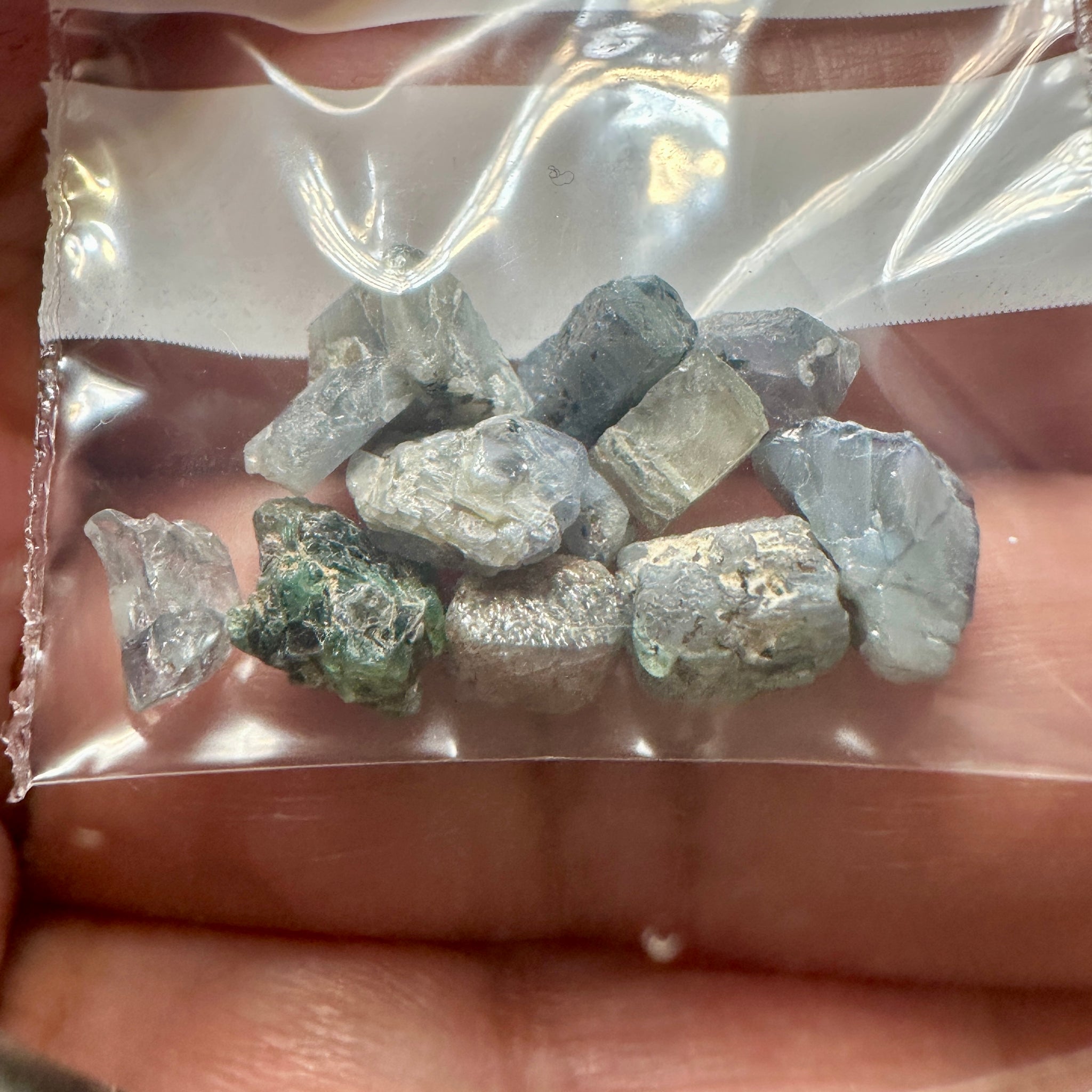 Alexandrite lot, 15.33ct, Tanzania, Untreated Unheated, good for inlay