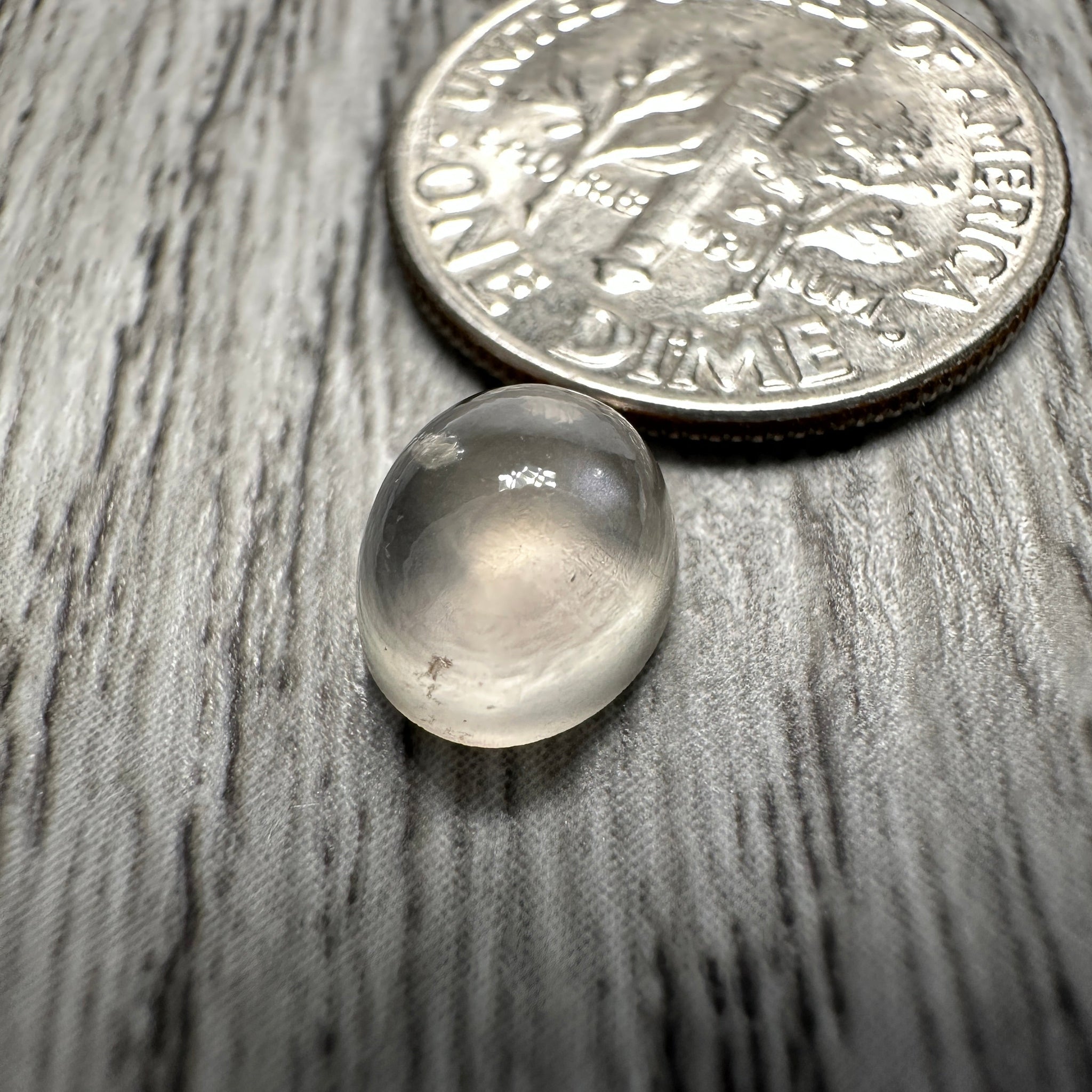 Sapphire Cabochon, 2.58ct, Umba Valley, Tanzania. Untreated Unheated. Very slight colour shift. Can be used as is or facet it into a cut stone.