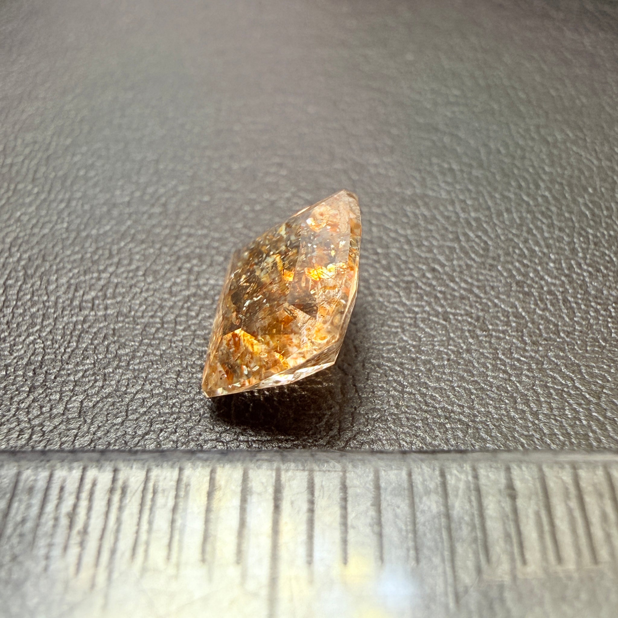 Confetti Sunstone, 1.47ct, Tanzania, Untreated Unheated