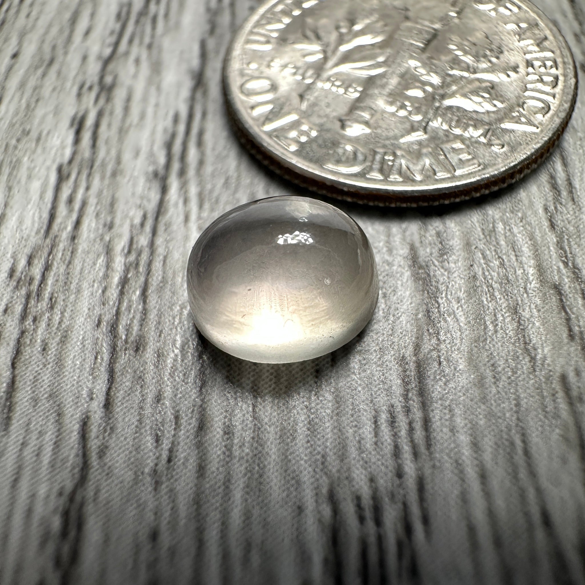 Sapphire Cabochon, 2.58ct, Umba Valley, Tanzania. Untreated Unheated. Very slight colour shift. Can be used as is or facet it into a cut stone.