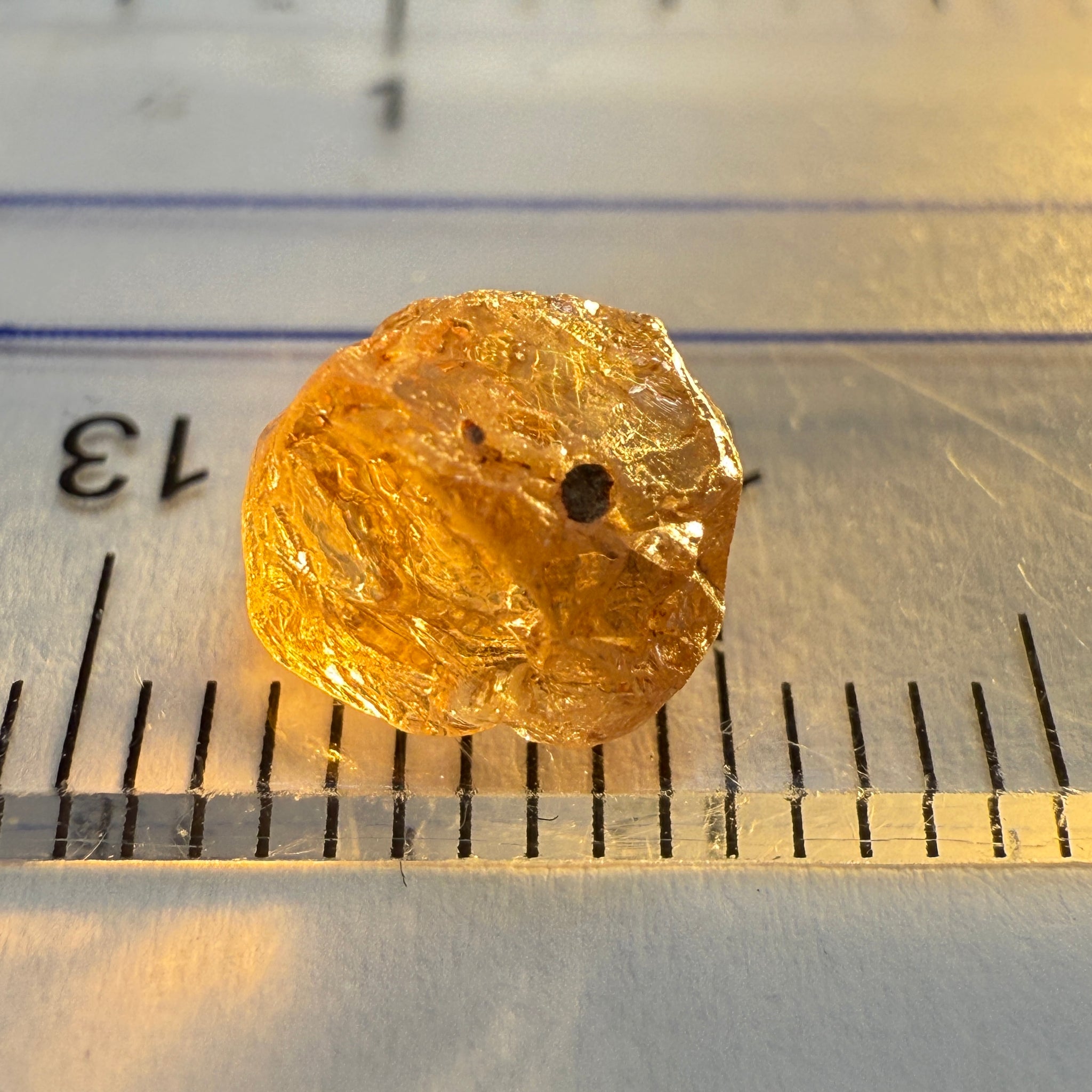 Colour Change Garnet, 2.49ct, Tanzania, Untreated Unheated, slight white spots on the outside skin, inside clean