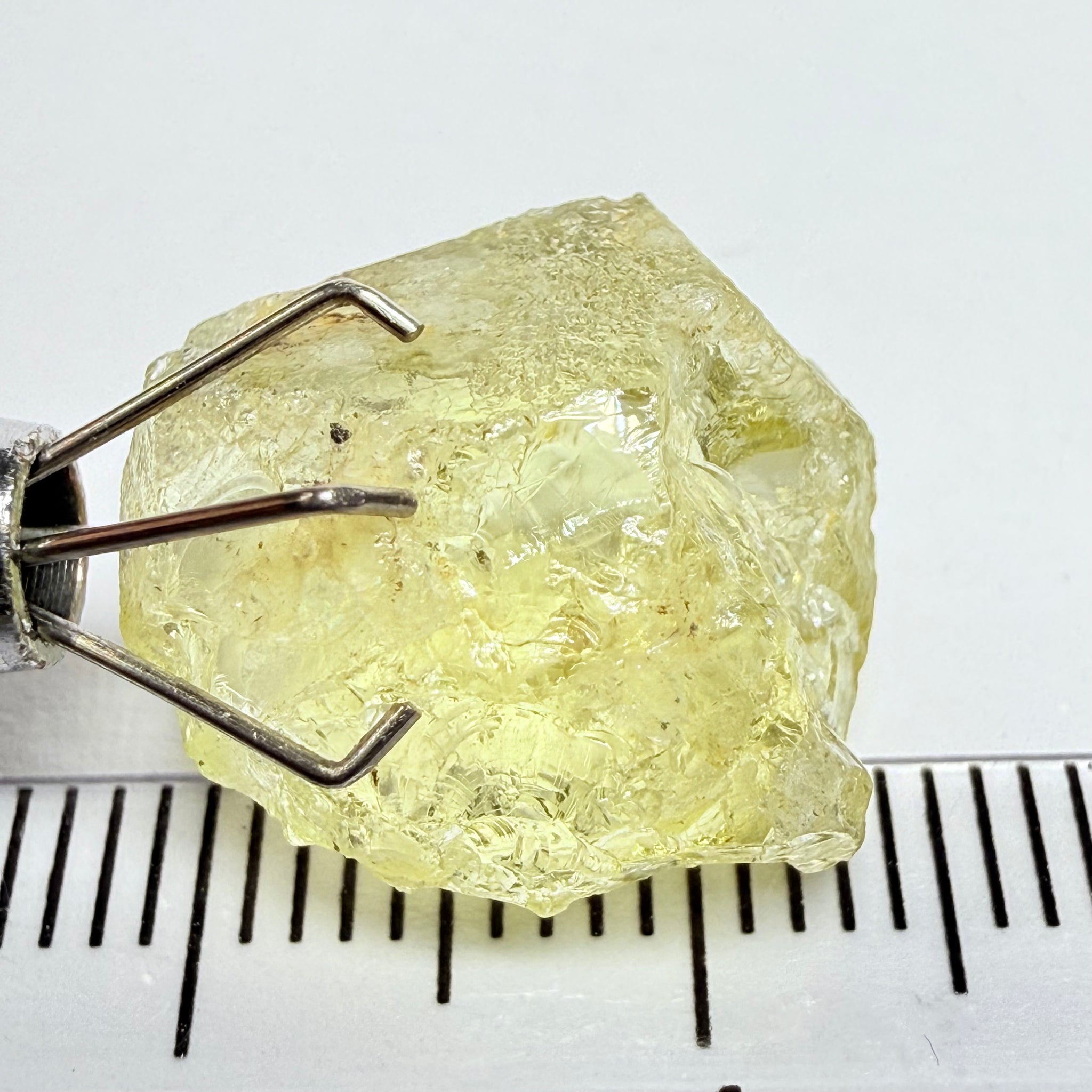Heliodor, 10.47ct, Loliondo, Tanzania, Untreated Unheated, vvs but a flattish shape, see pics