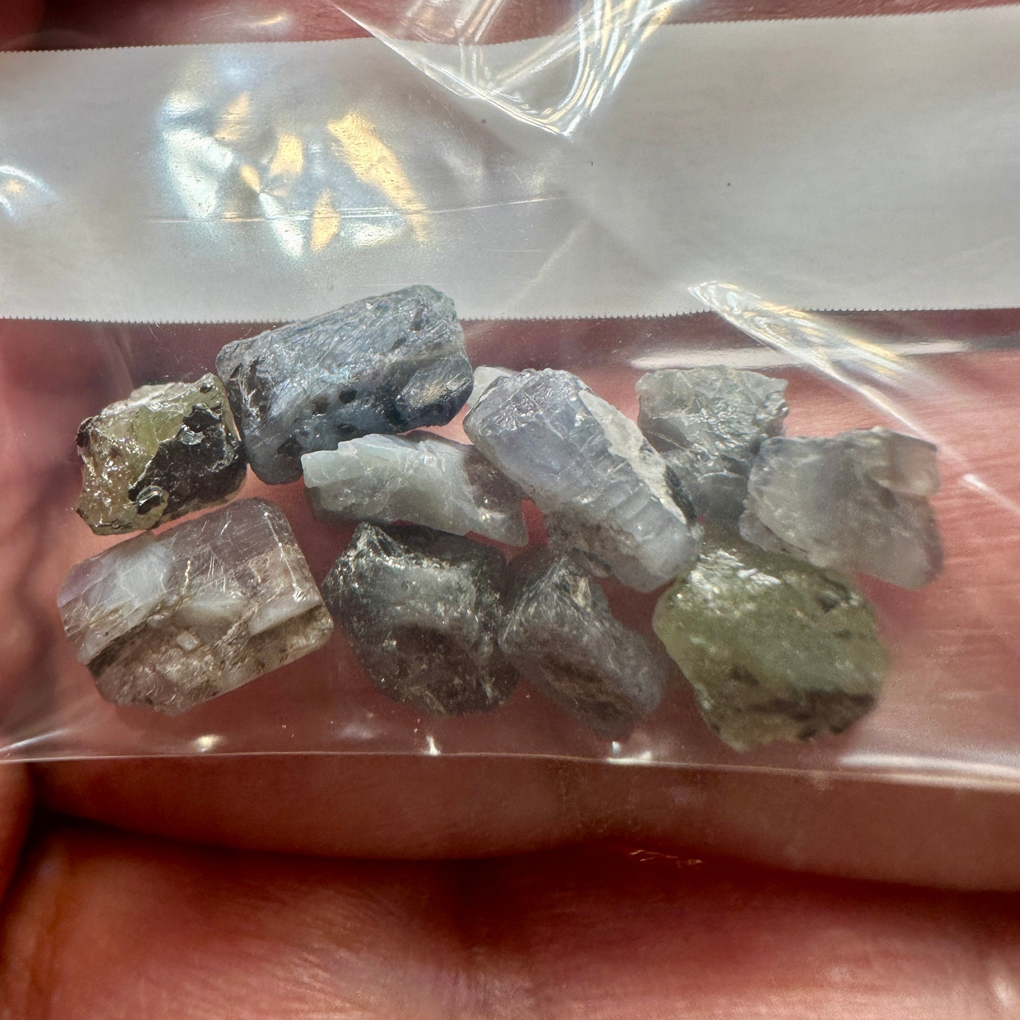 12.89ct Alexandrite lot, Tanzania, Untreated Unheated, good for inlay
