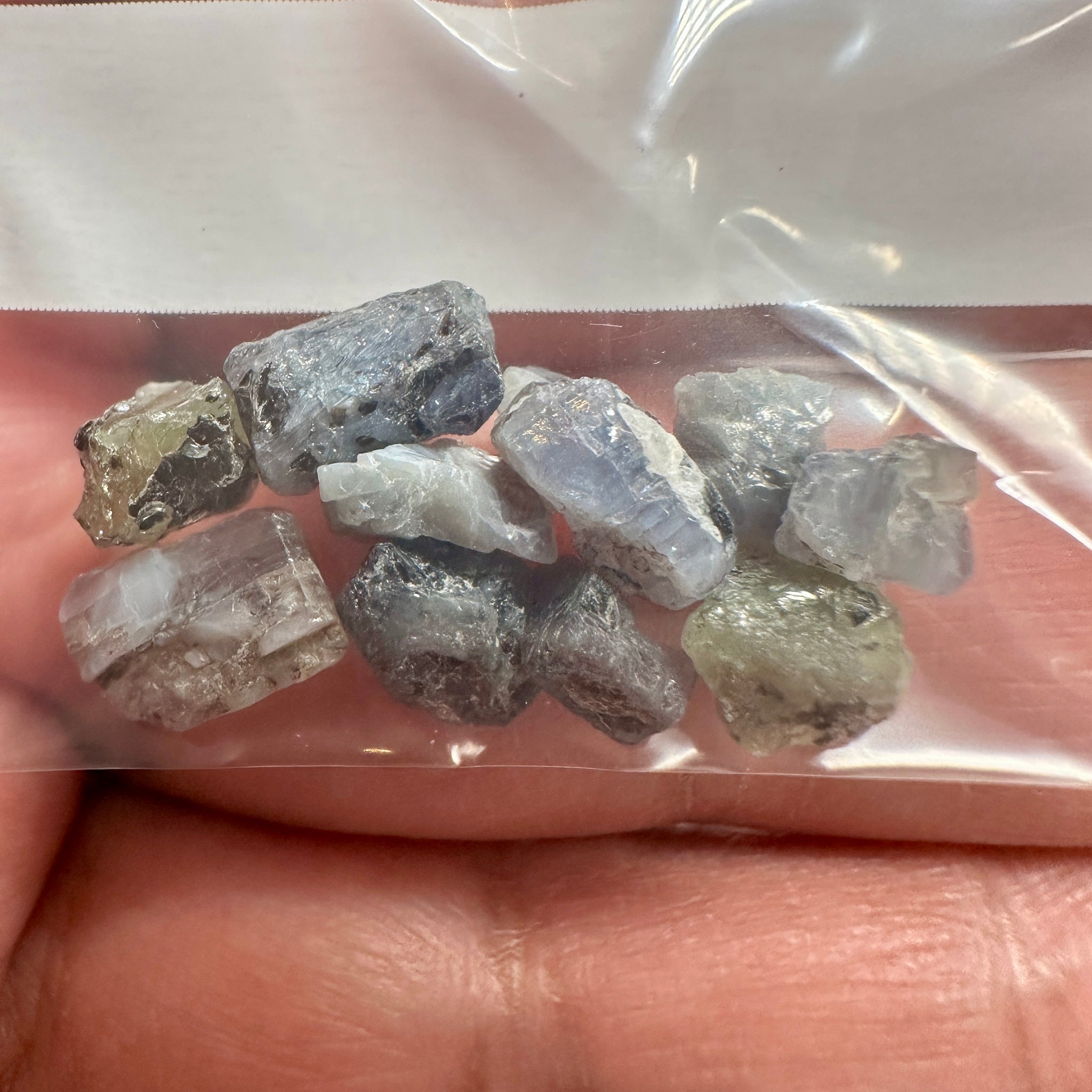 12.89ct Alexandrite lot, Tanzania, Untreated Unheated, good for inlay