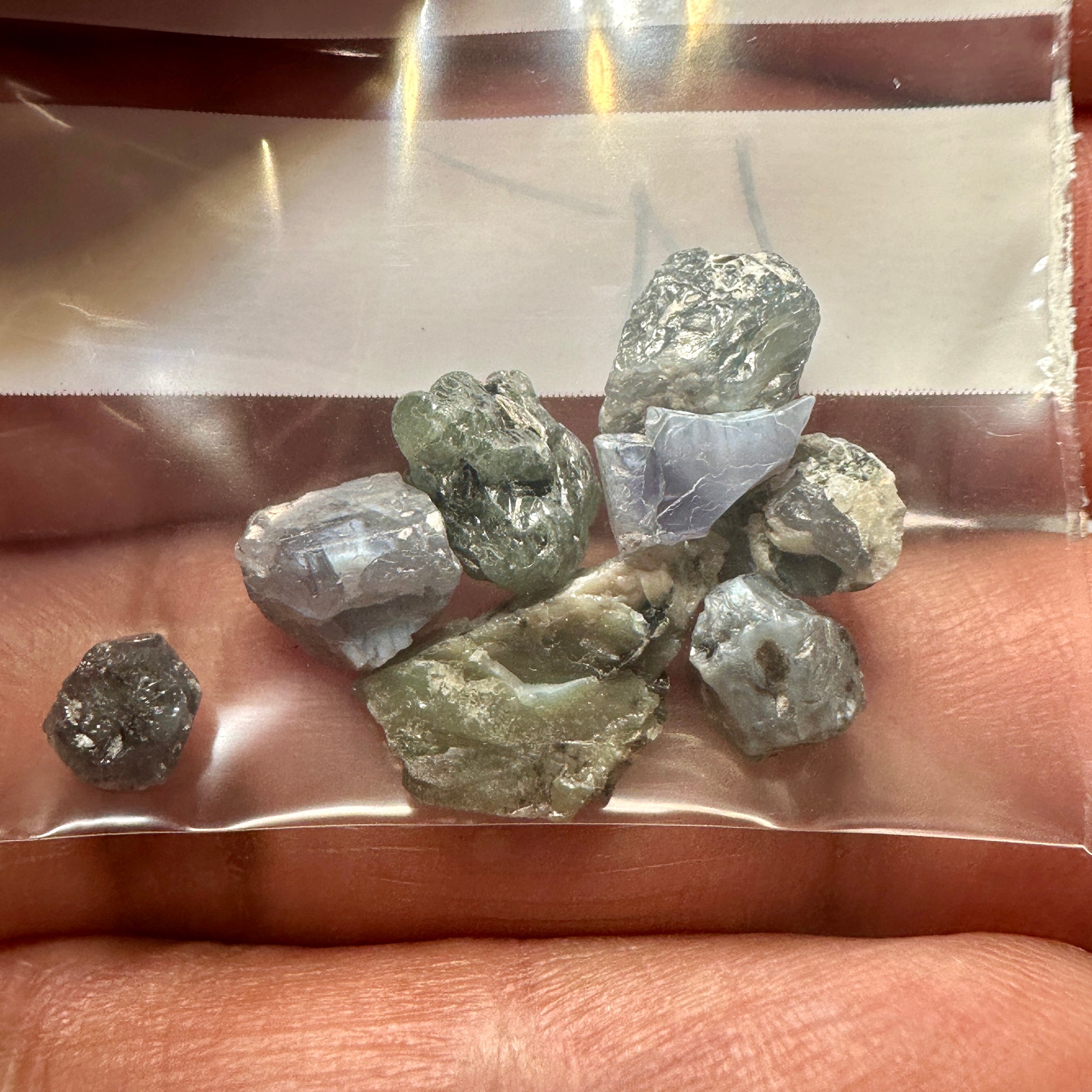 Alexandrite lot, 12.14ct, Tanzania, Untreated Unheated, good for inlay