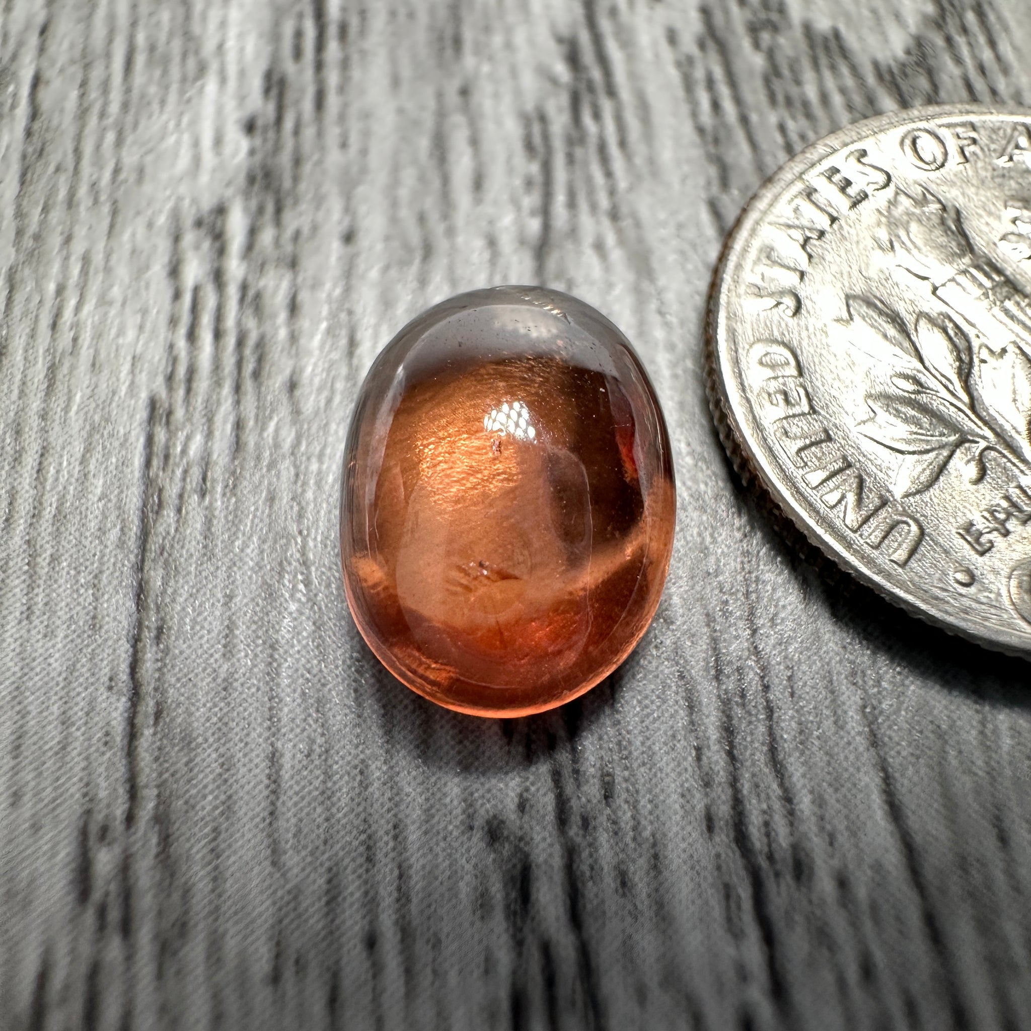 Colour Shifting Umba Sapphire Cab, 5.33ct, can be used as a cab or faceted into a cut stone, Tanzania, Untreated Unheated.