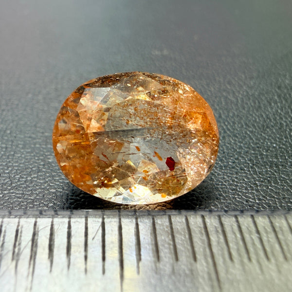 Confetti Sunstone, 3.75ct, Tanzania, Untreated Unheated
