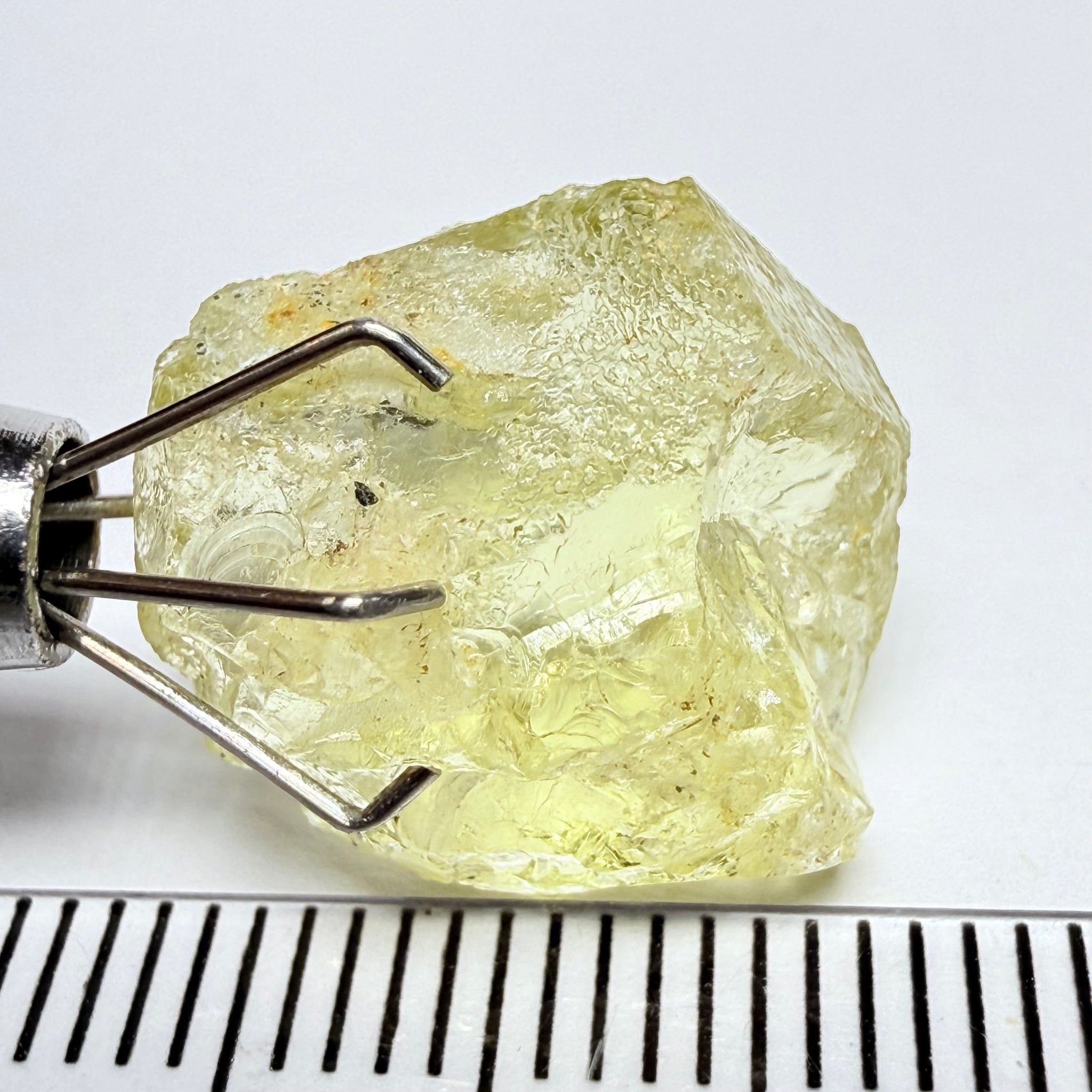 Heliodor, 10.47ct, Loliondo, Tanzania, Untreated Unheated, vvs but a flattish shape, see pics