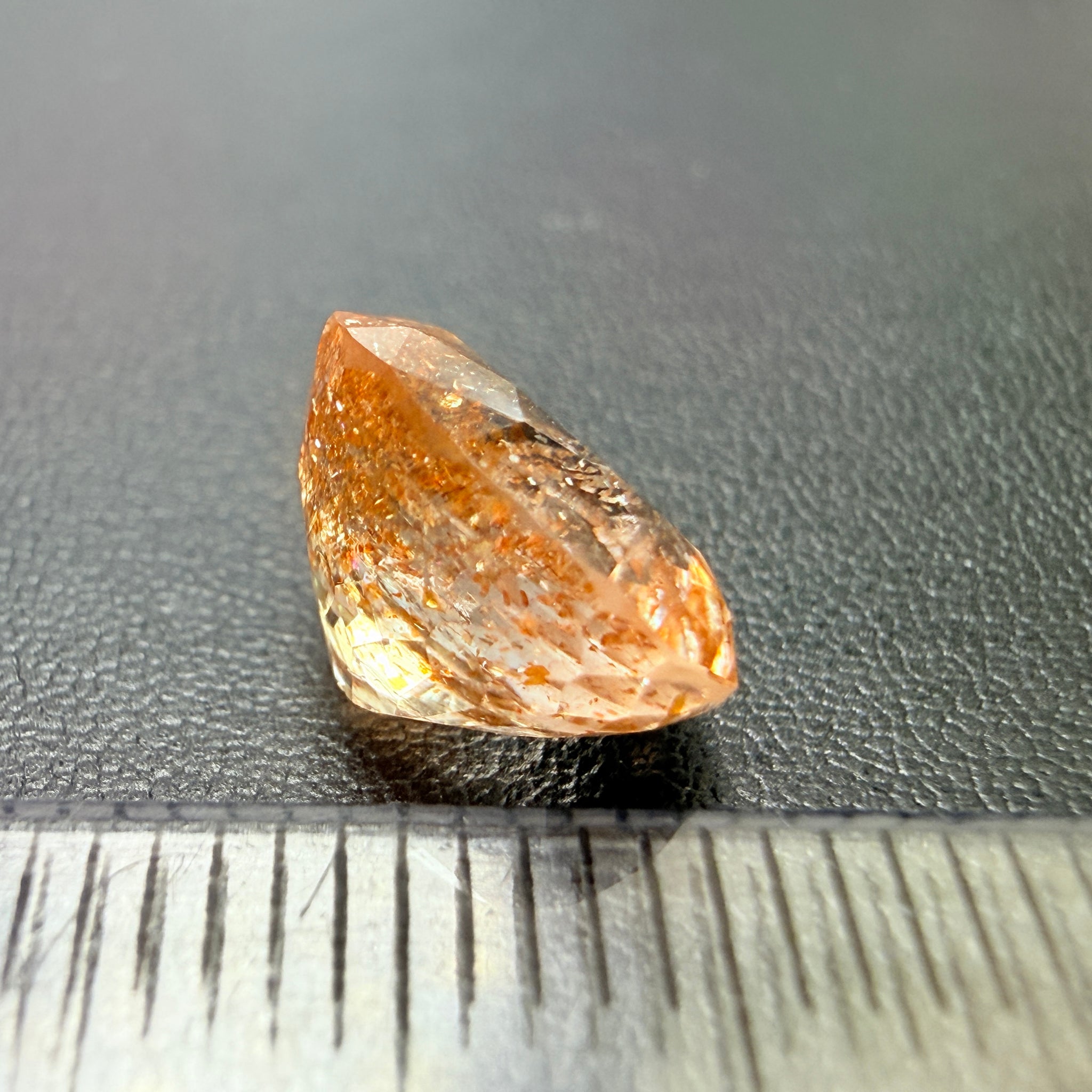 Confetti Sunstone, 3.75ct, Tanzania, Untreated Unheated