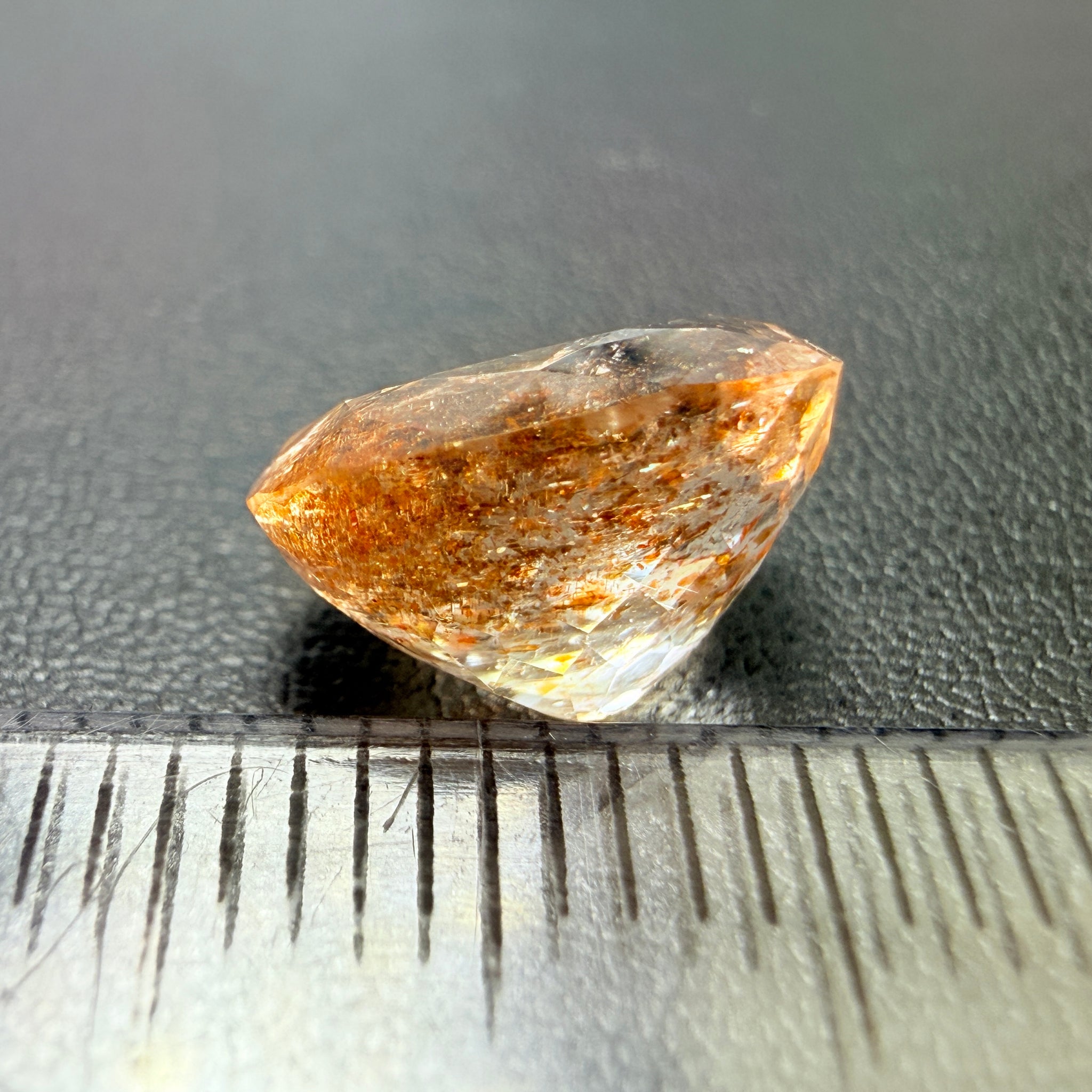 Confetti Sunstone, 3.75ct, Tanzania, Untreated Unheated