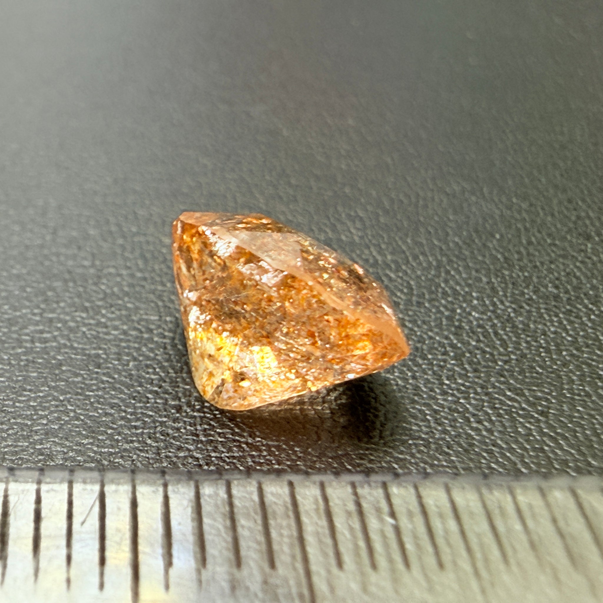 Confetti Sunstone, 2.86ct, Tanzania, Untreated Unheated