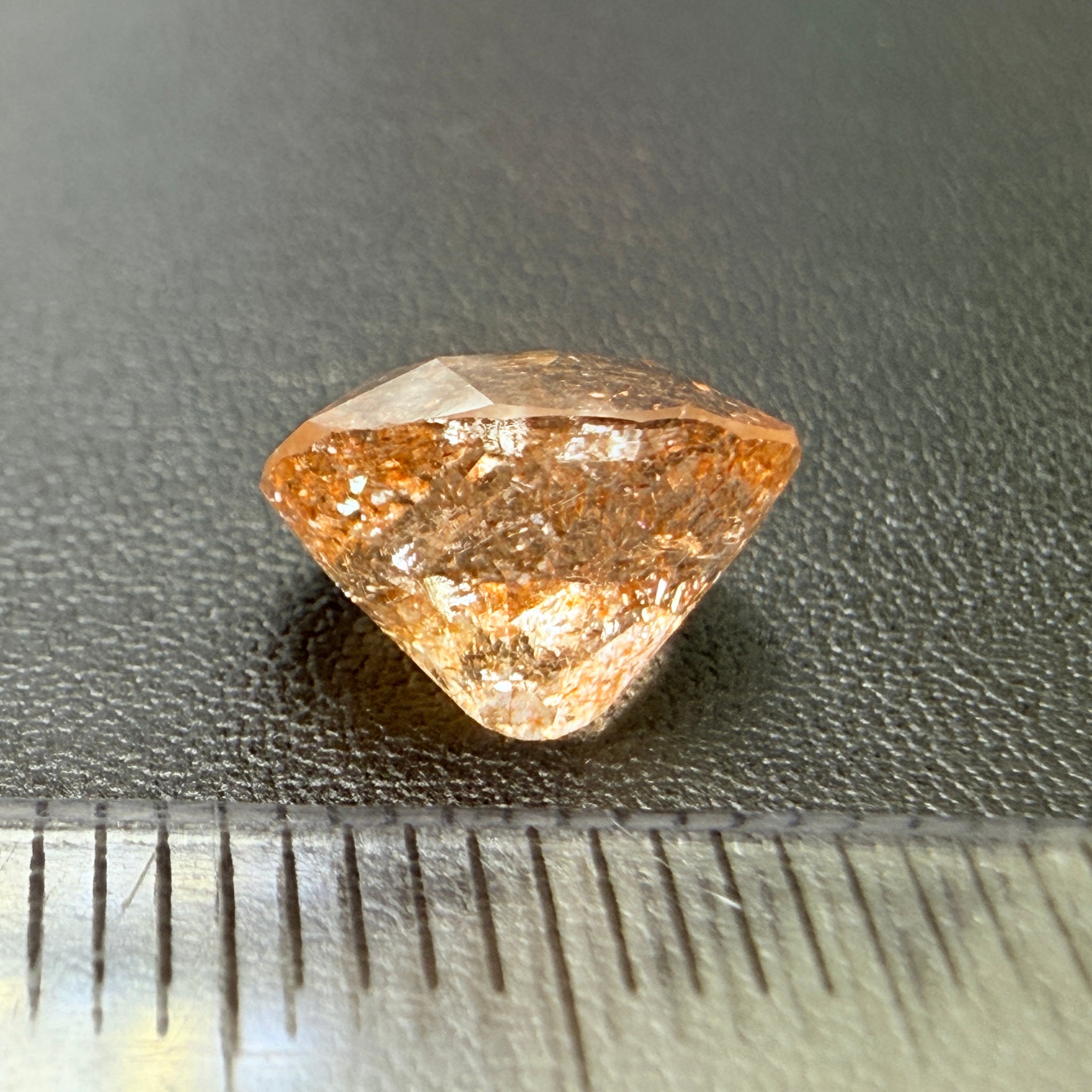 Confetti Sunstone, 2.86ct, Tanzania, Untreated Unheated
