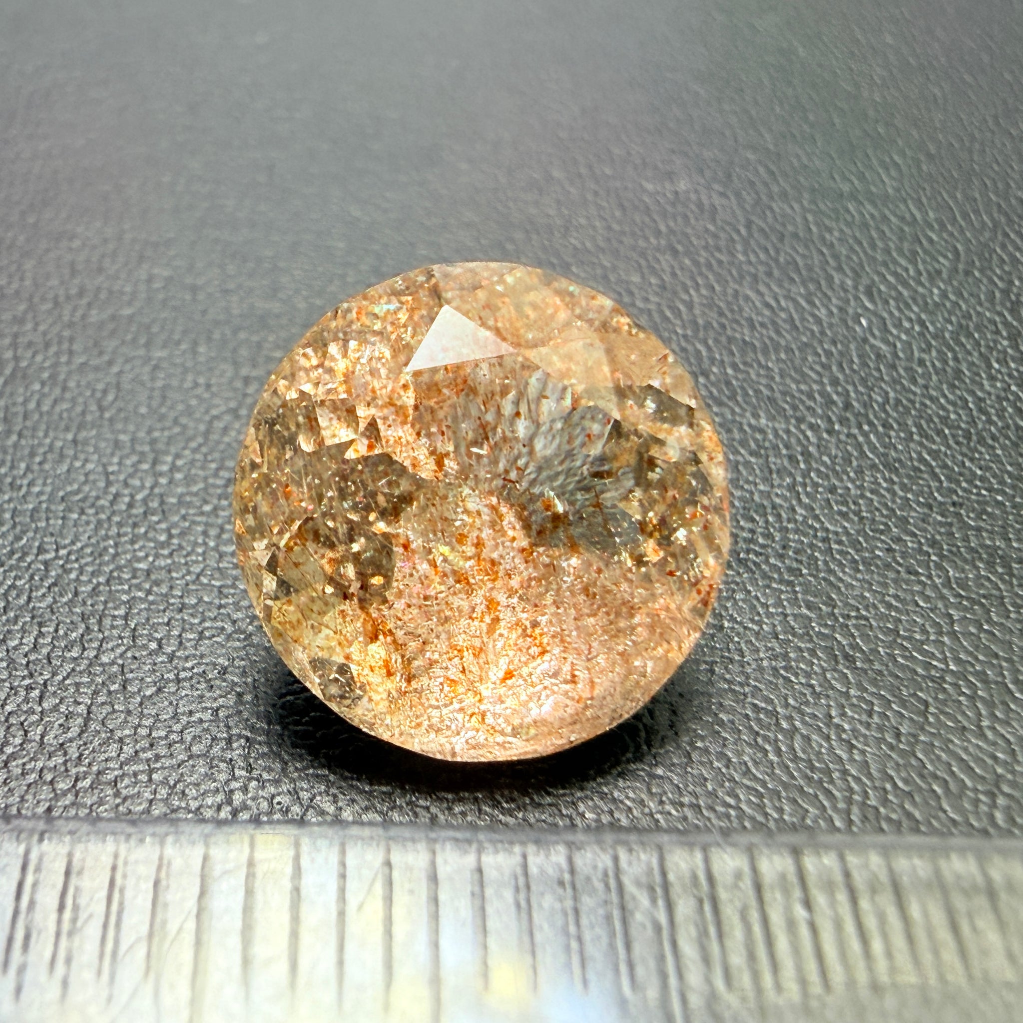 Confetti Sunstone, 6.21ct, Tanzania, Untreated Unheated