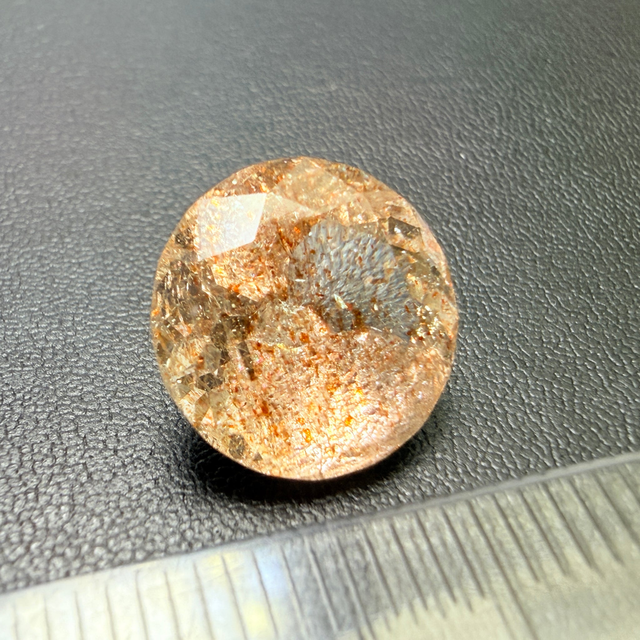 Confetti Sunstone, 6.21ct, Tanzania, Untreated Unheated